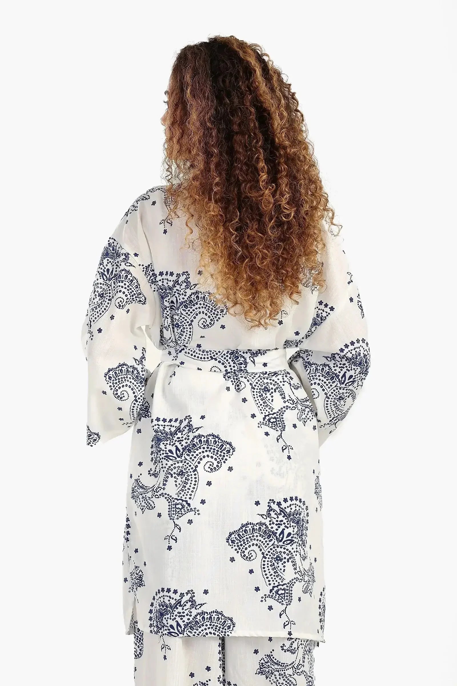 Carina - Wide Long Sleeves Kimono 2