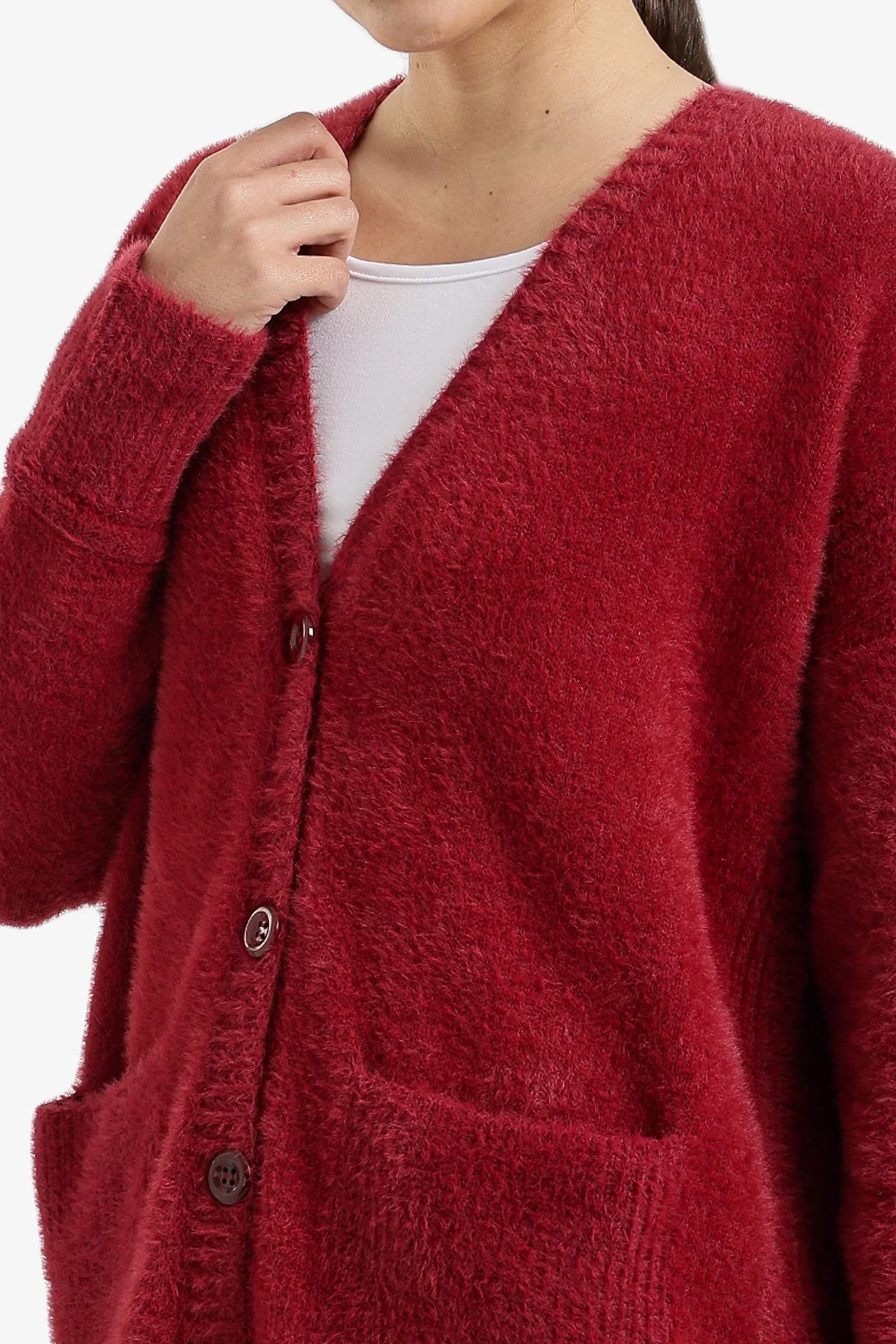 Carina - Relaxed Cardigan With Pockets 4
