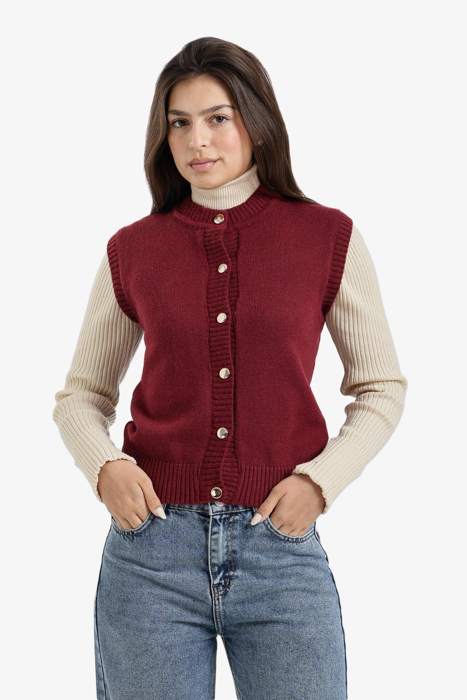 Carina - Button-Front Vest 14
