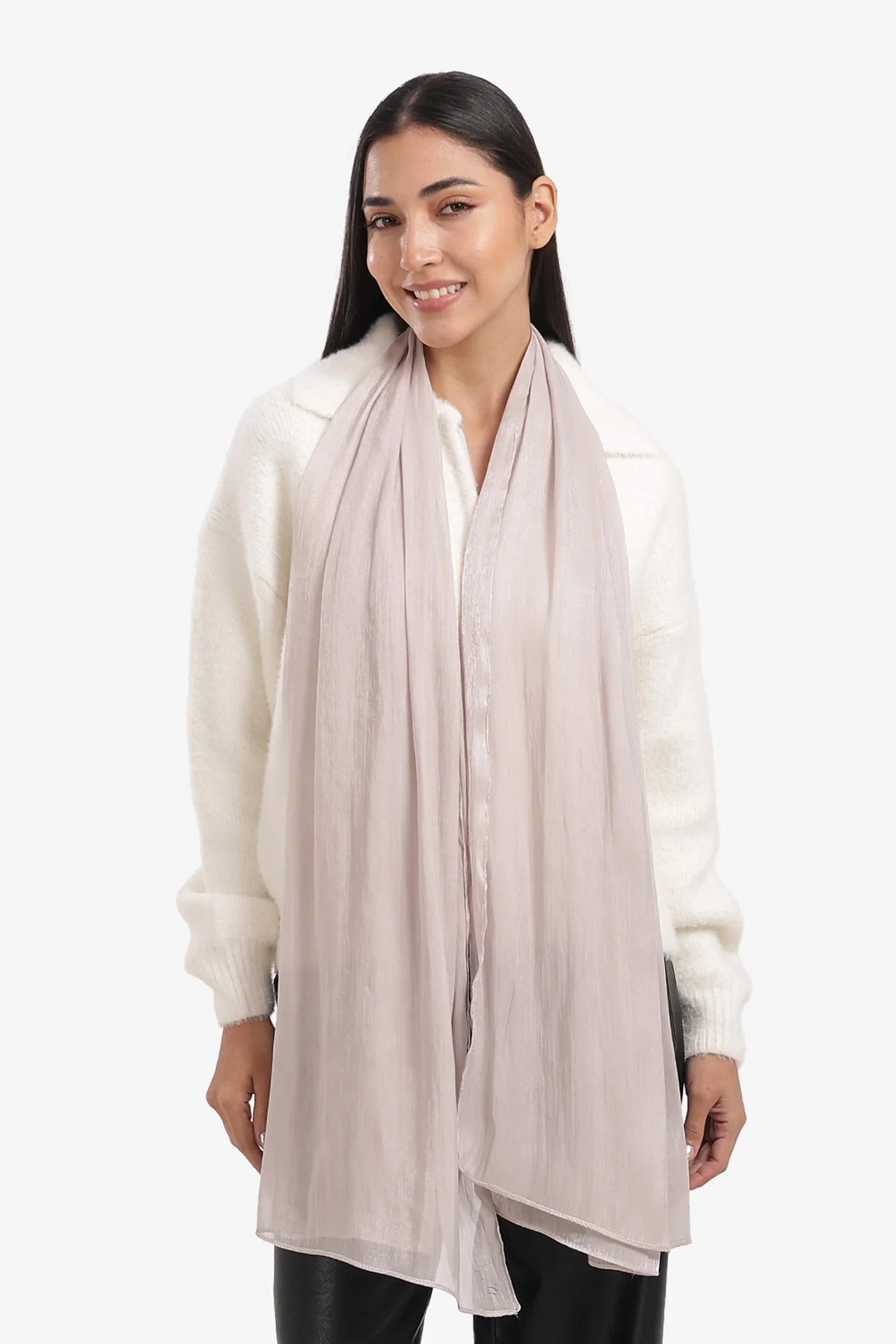 Carina - Organza Crinkle Scarf 15