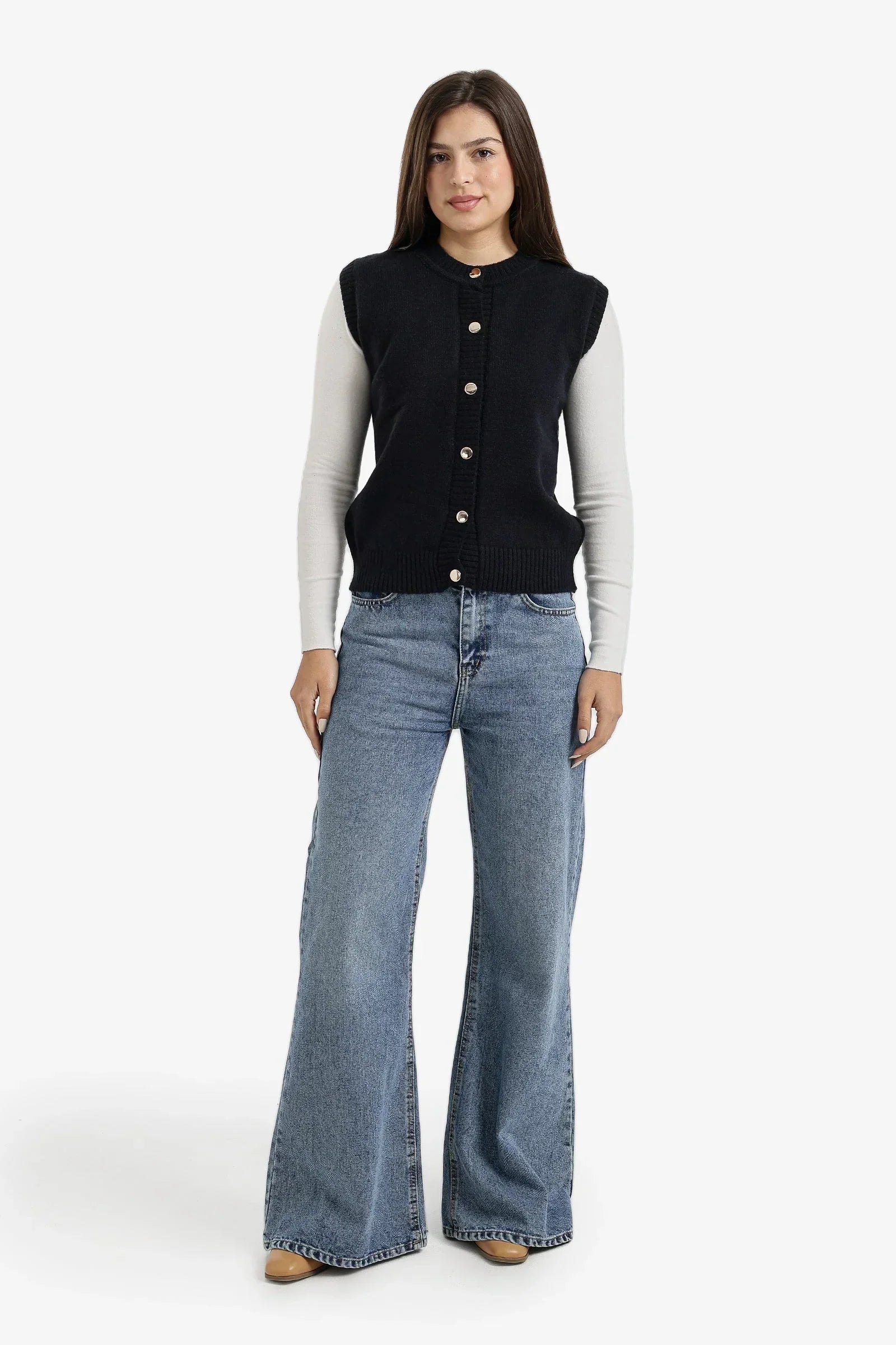 Carina - Button-Front Vest 11
