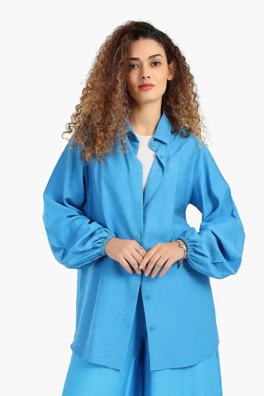 Carina - Linen Long Sleeves Shirt 1