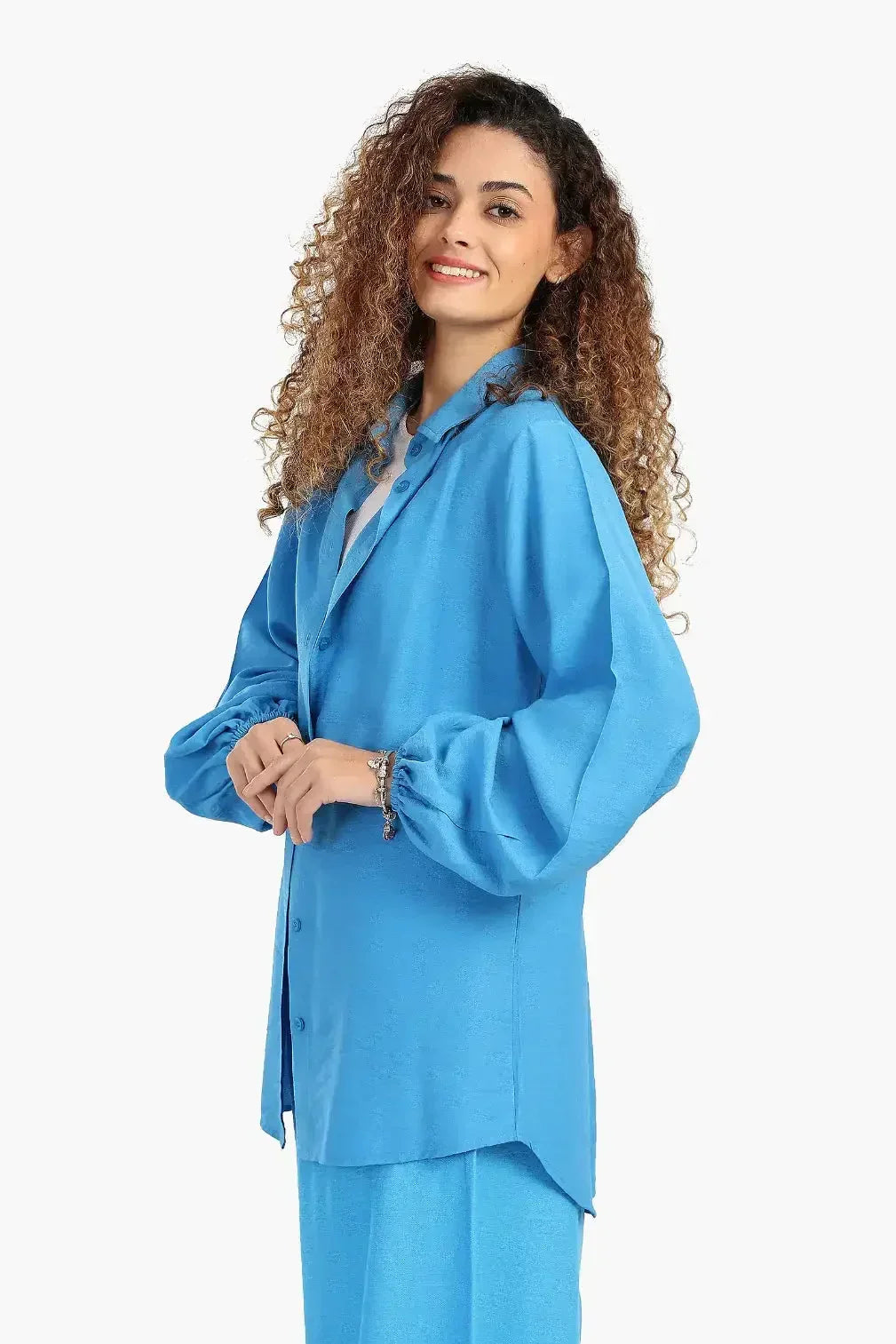 Carina - Linen Long Sleeves Shirt 2