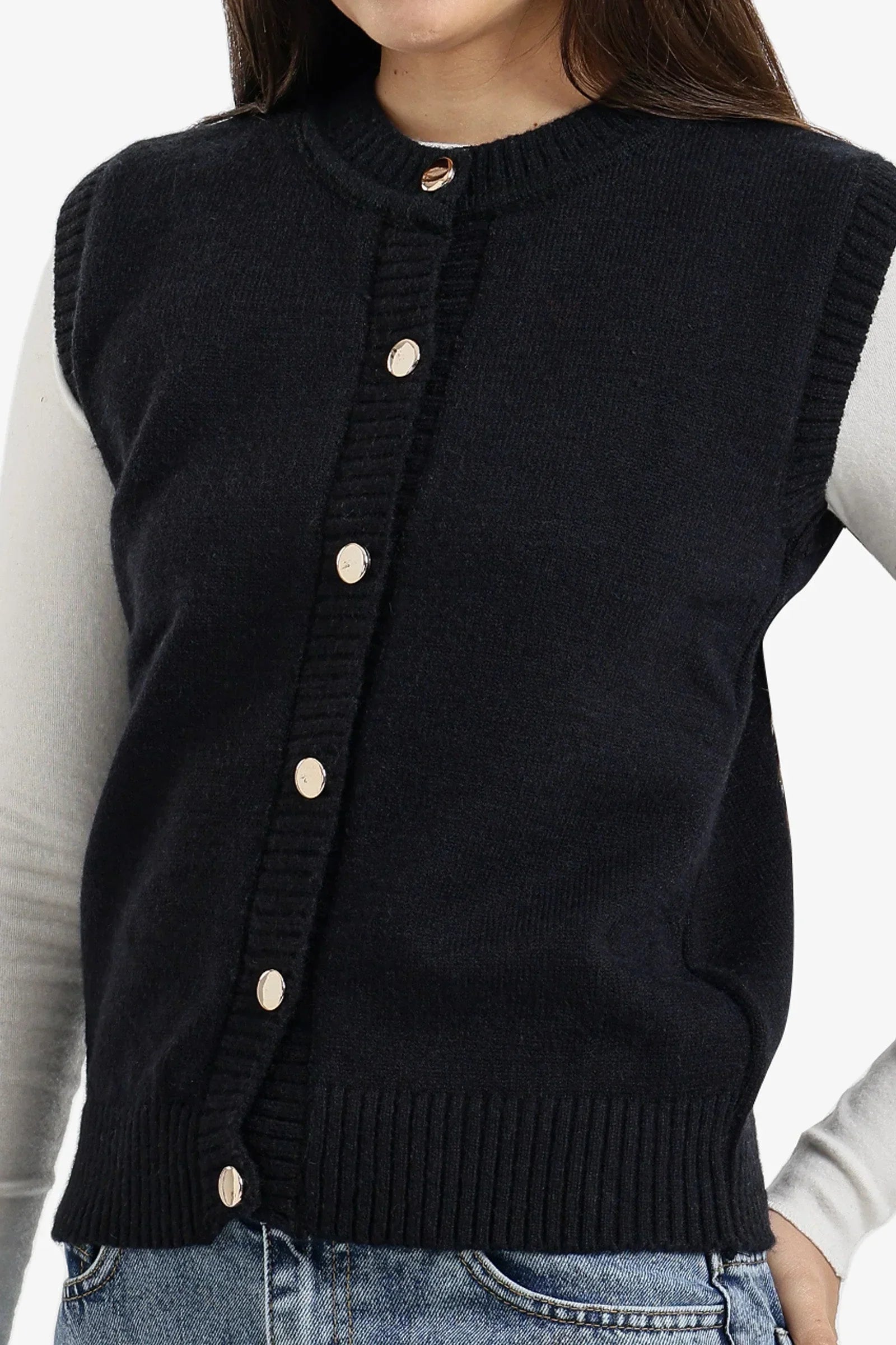 Carina - Button-Front Vest 7