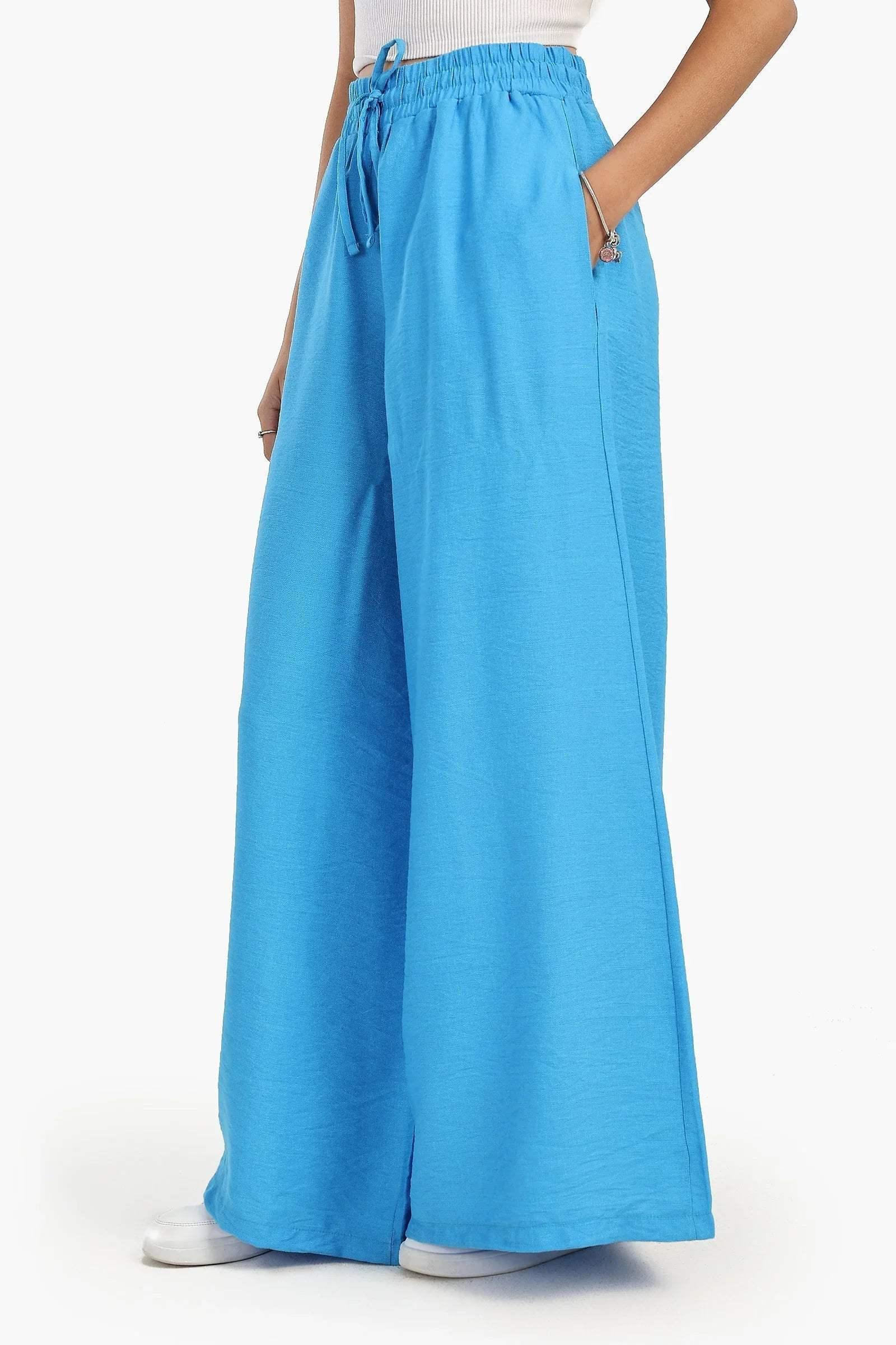 Carina - Linen Wide Leg Pants 2
