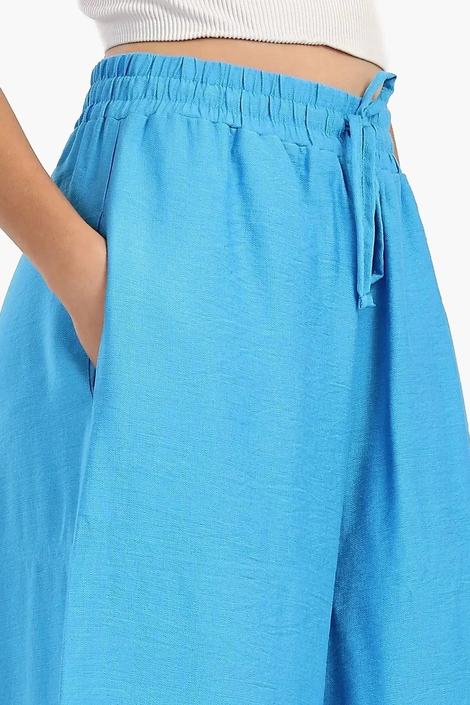 Carina - Linen Wide Leg Pants 3