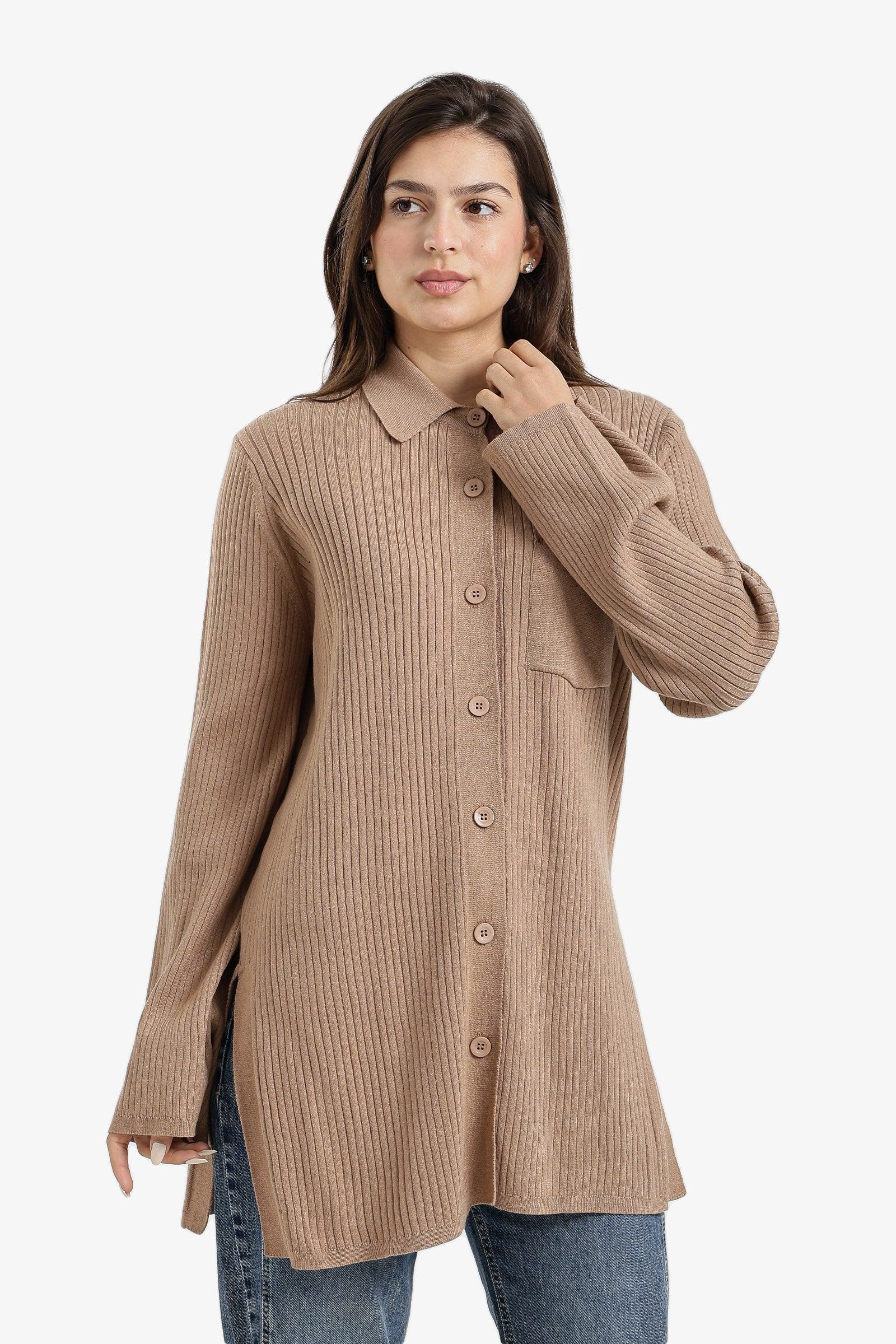 Carina - Long Striped Cardigan 2