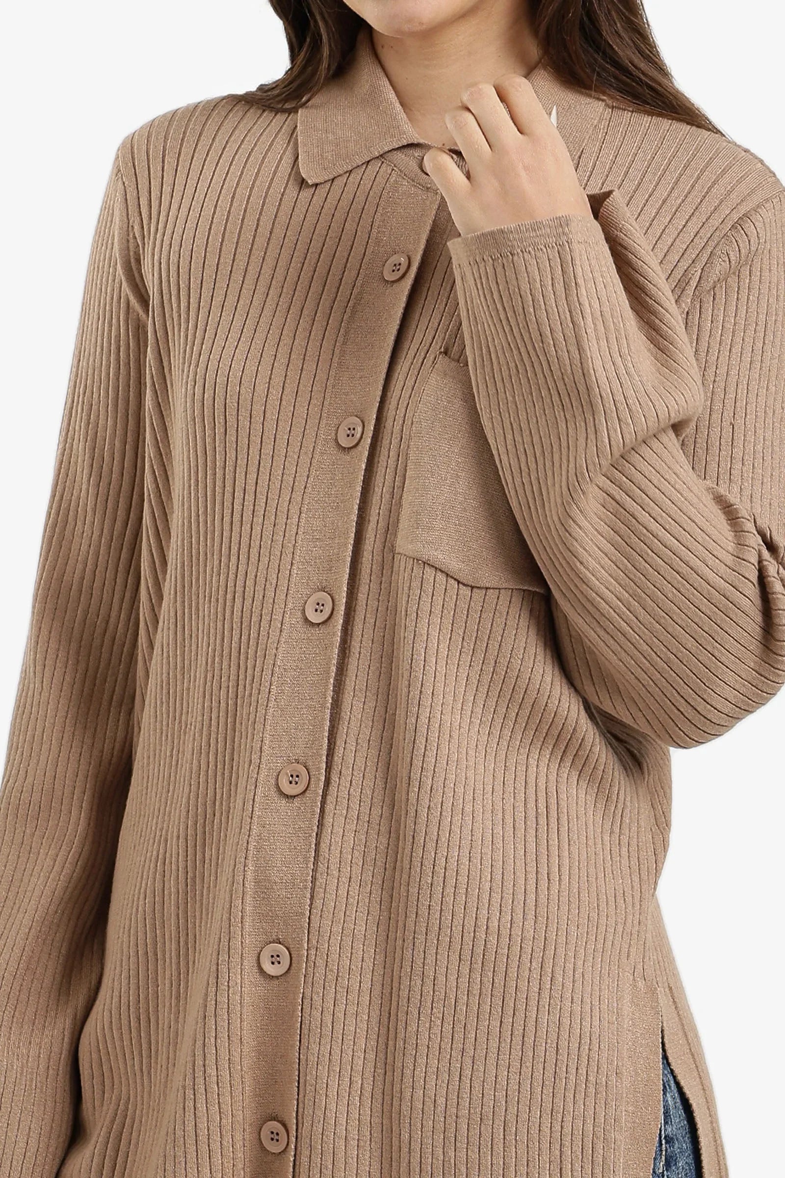 Carina - Long Striped Cardigan 4