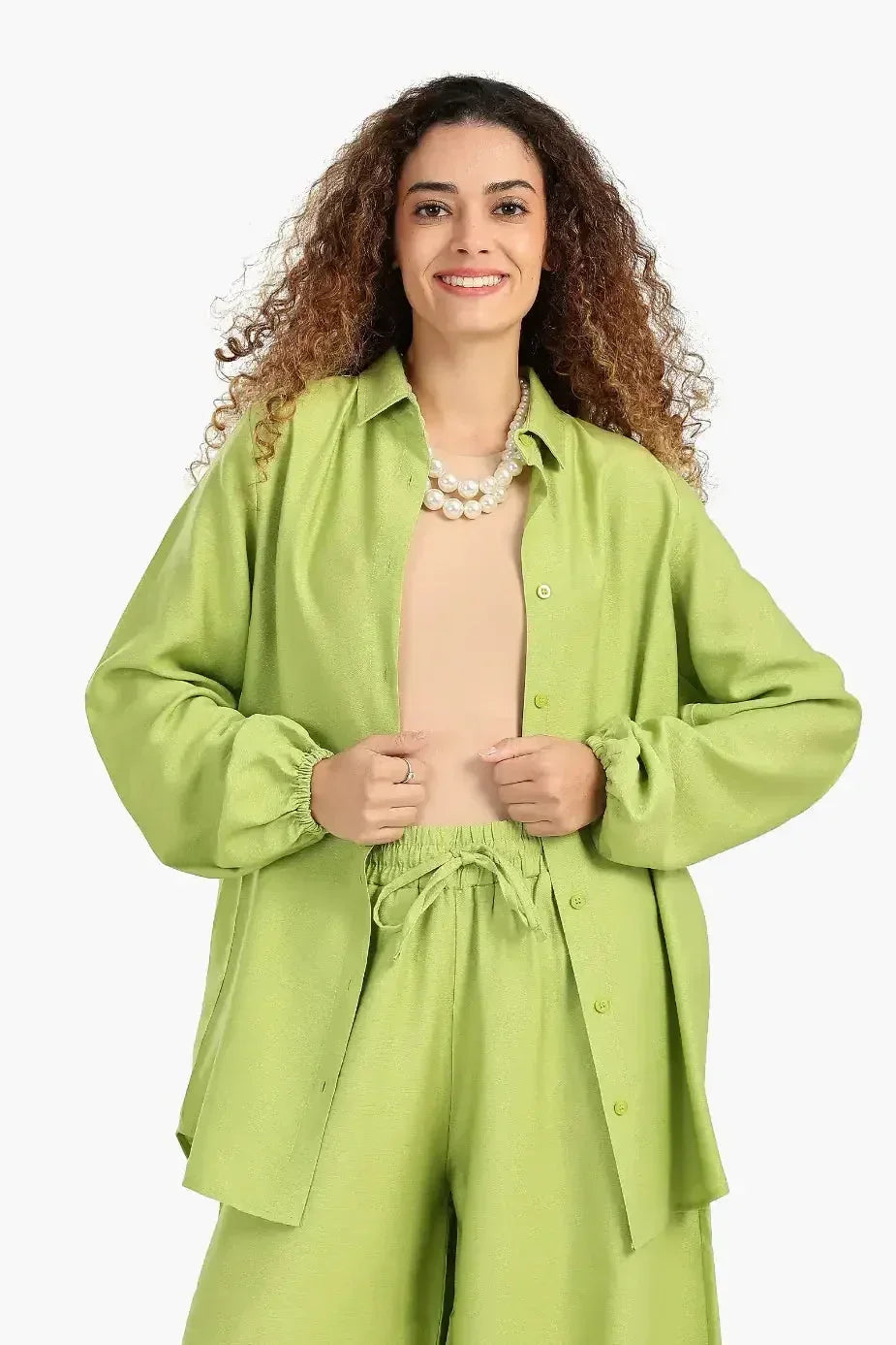 Carina - Linen Long Sleeves Shirt 8