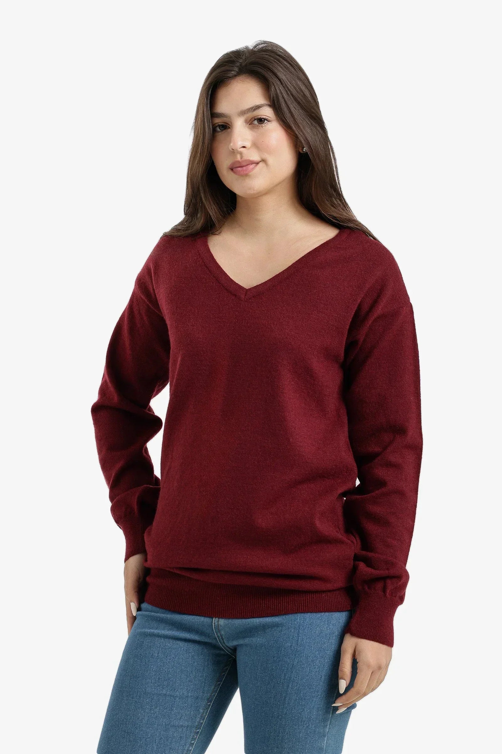 Carina - V-Neck Knit Pullover 2