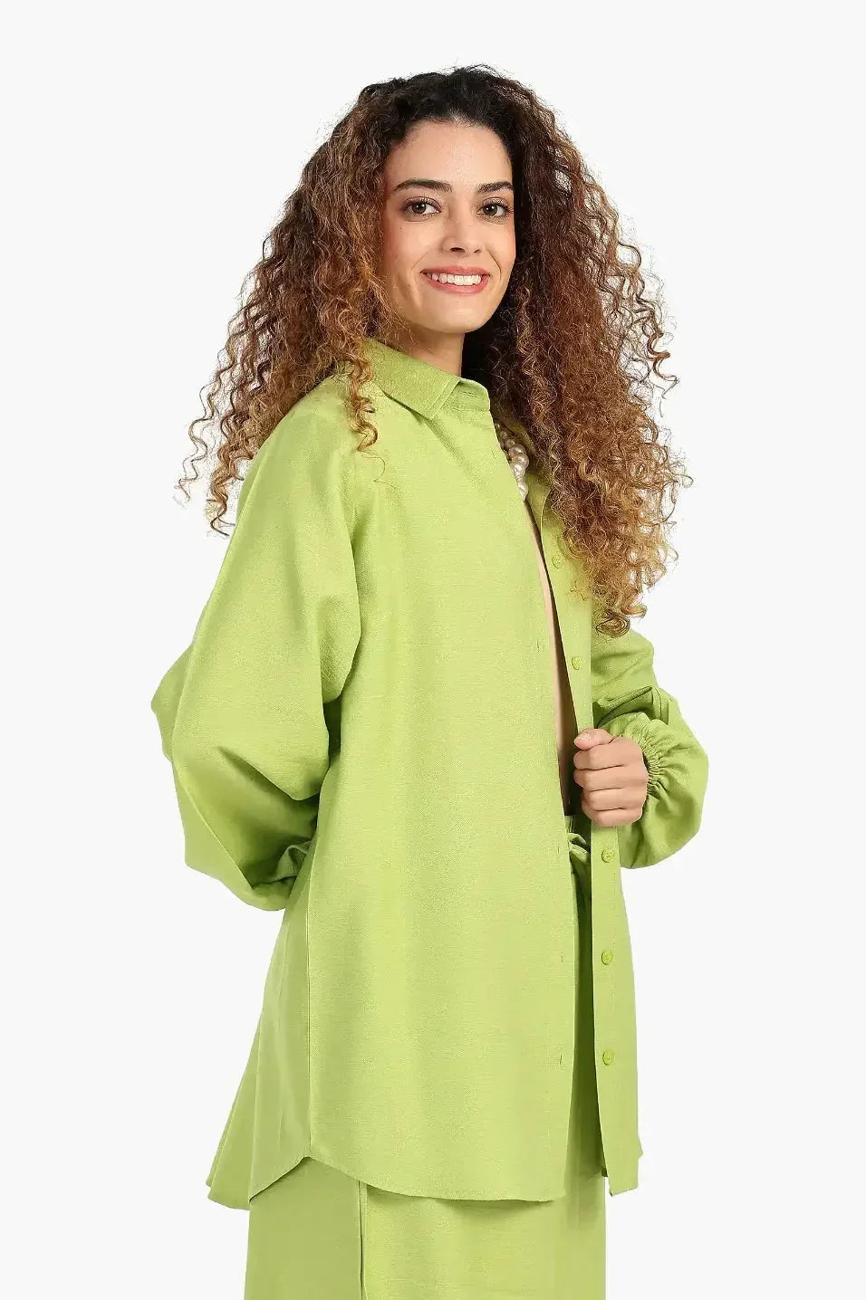 Carina - Linen Long Sleeves Shirt 9