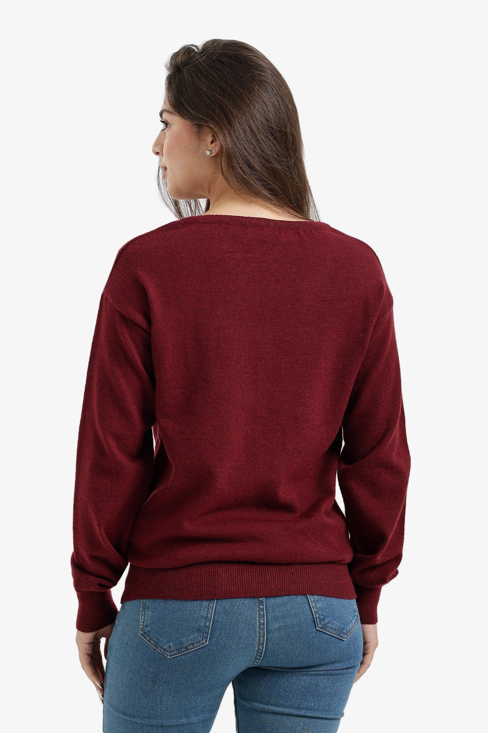 Carina - V-Neck Knit Pullover 3