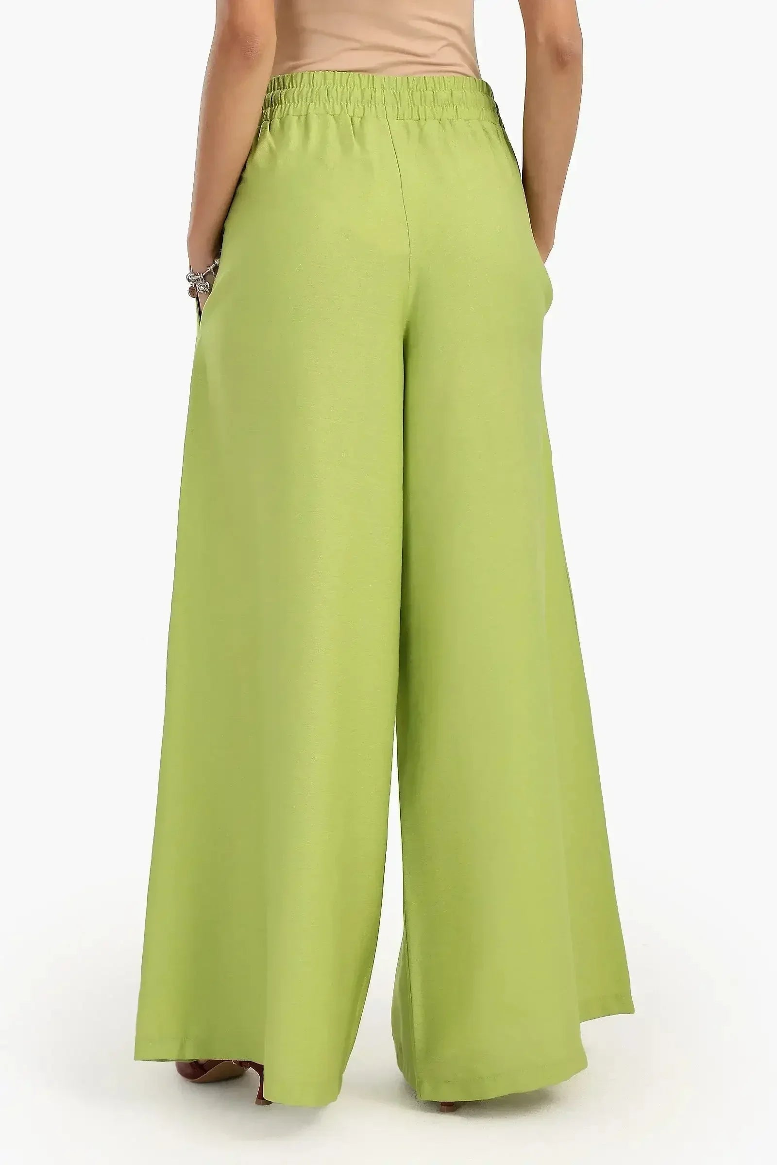 Carina - Linen Wide Leg Pants 6