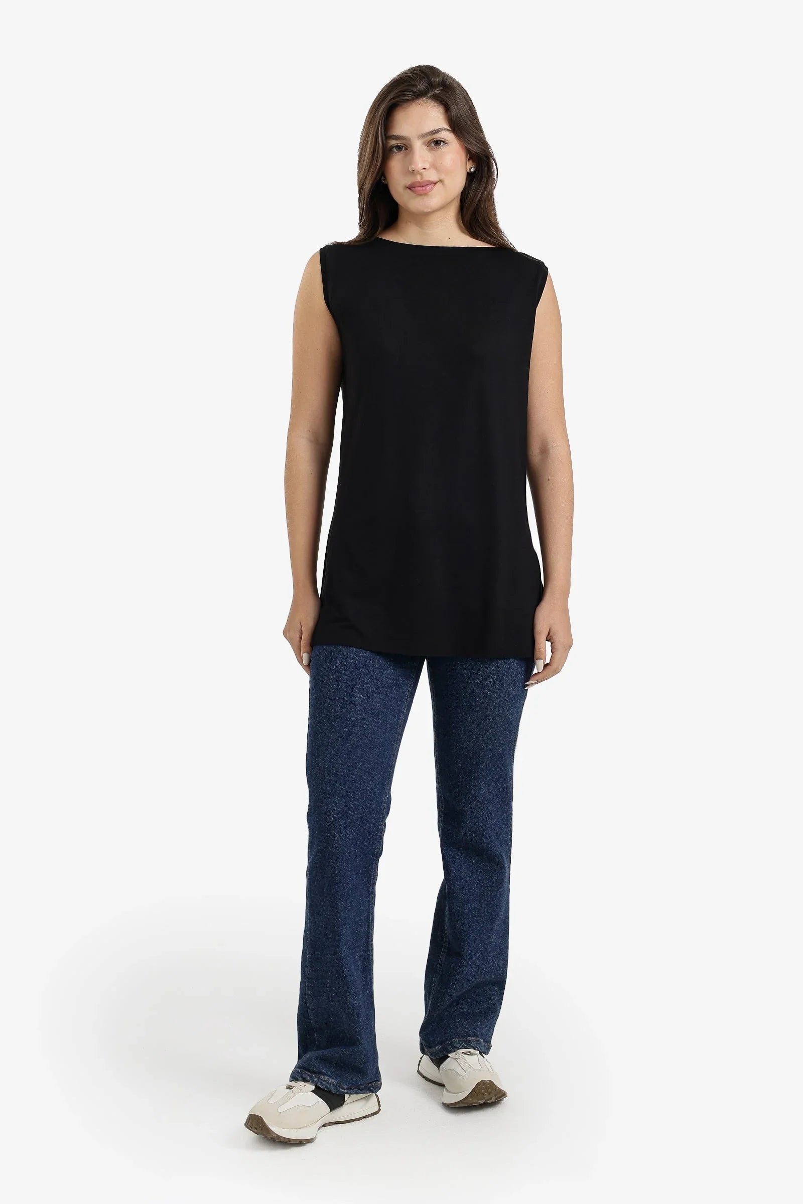 Carina - Boat Neck T-Shirt 16
