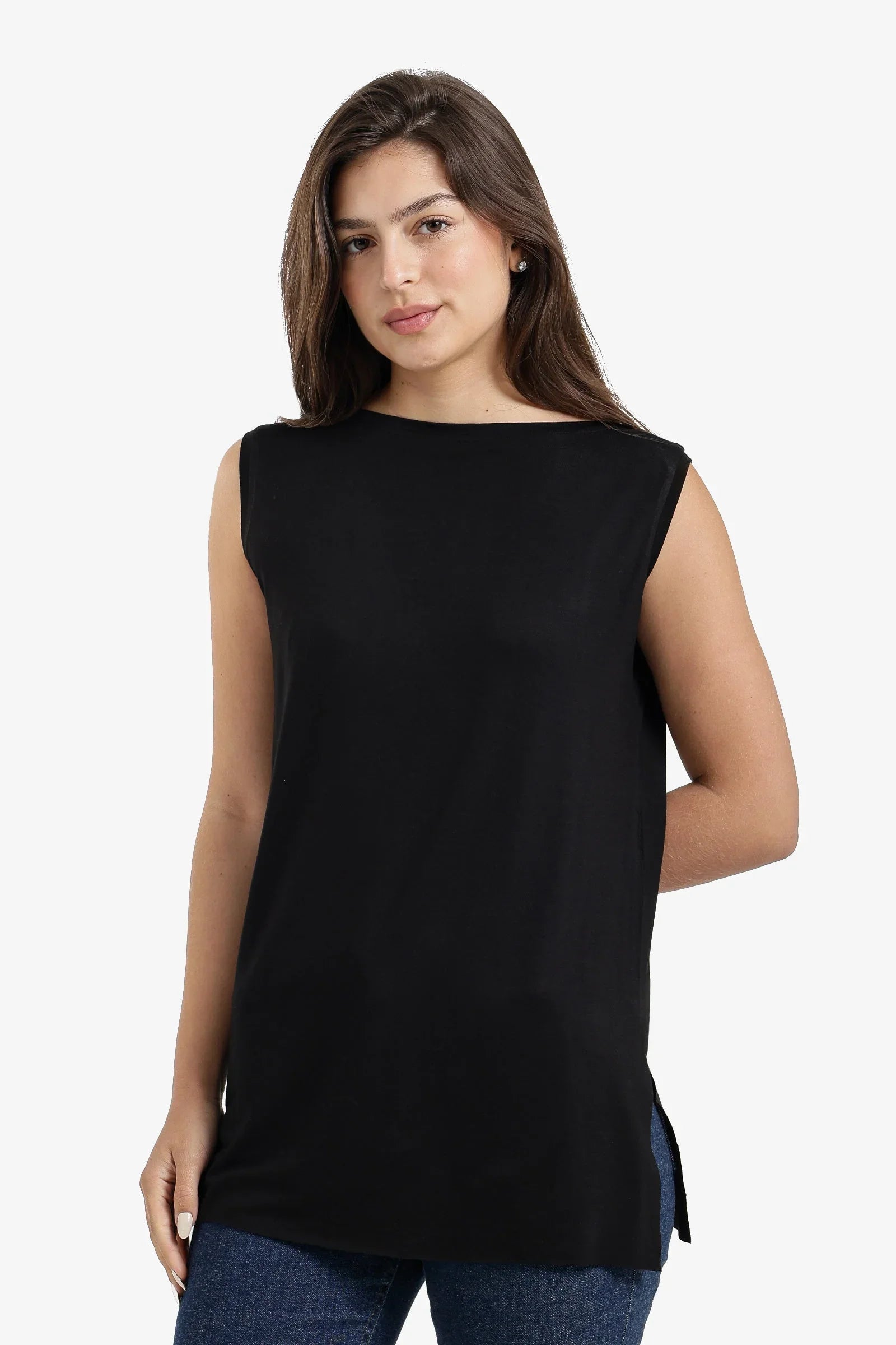 Carina - Boat Neck T-Shirt 13