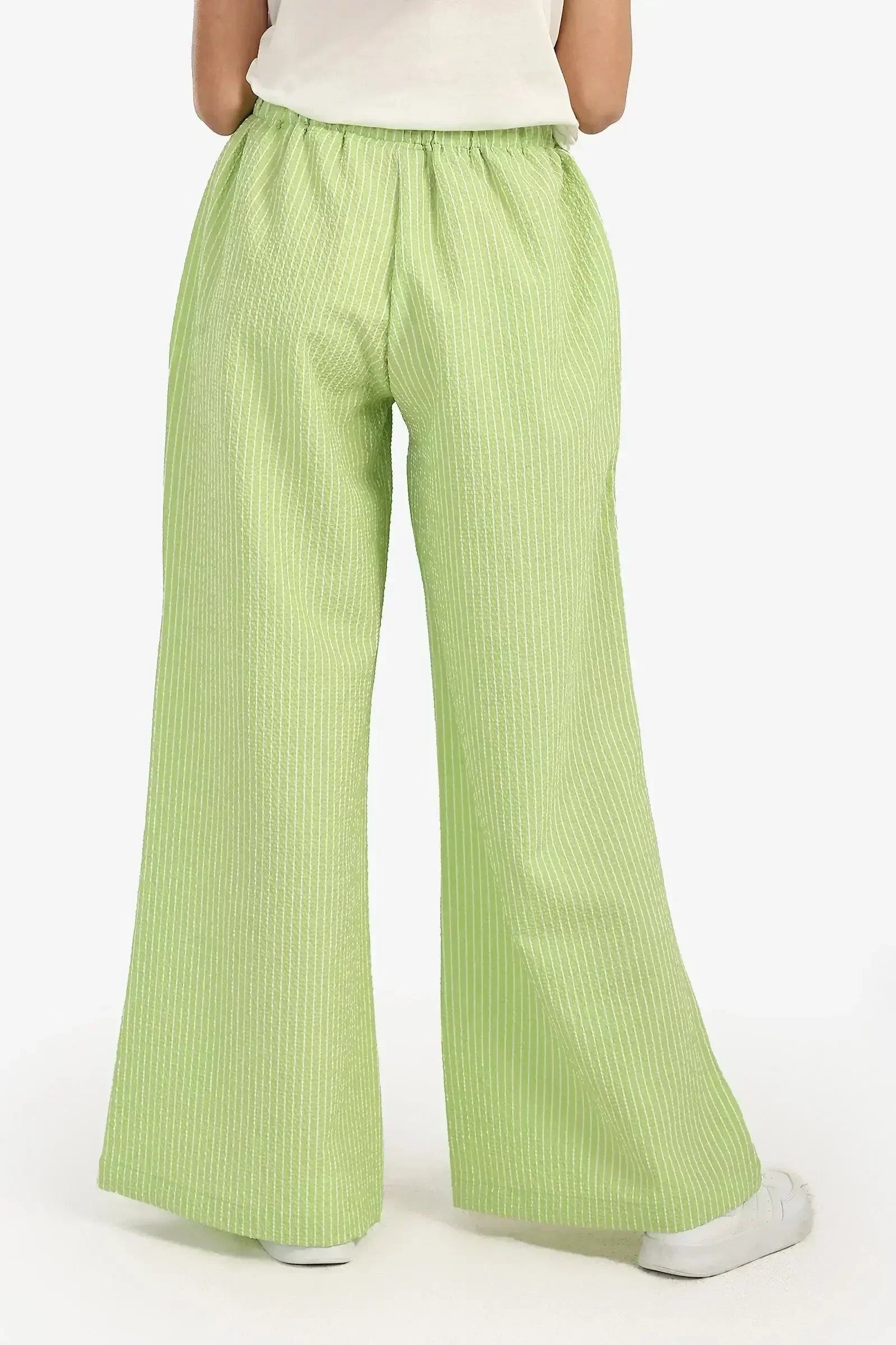 Carina - Comfy Striped Wide Leg Pants 6