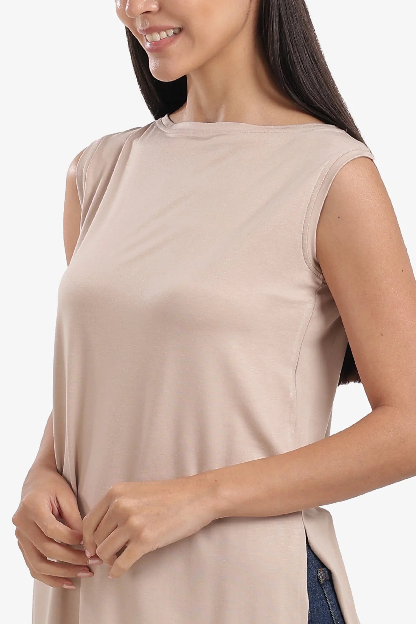 Carina - Boat Neck T-Shirt 12