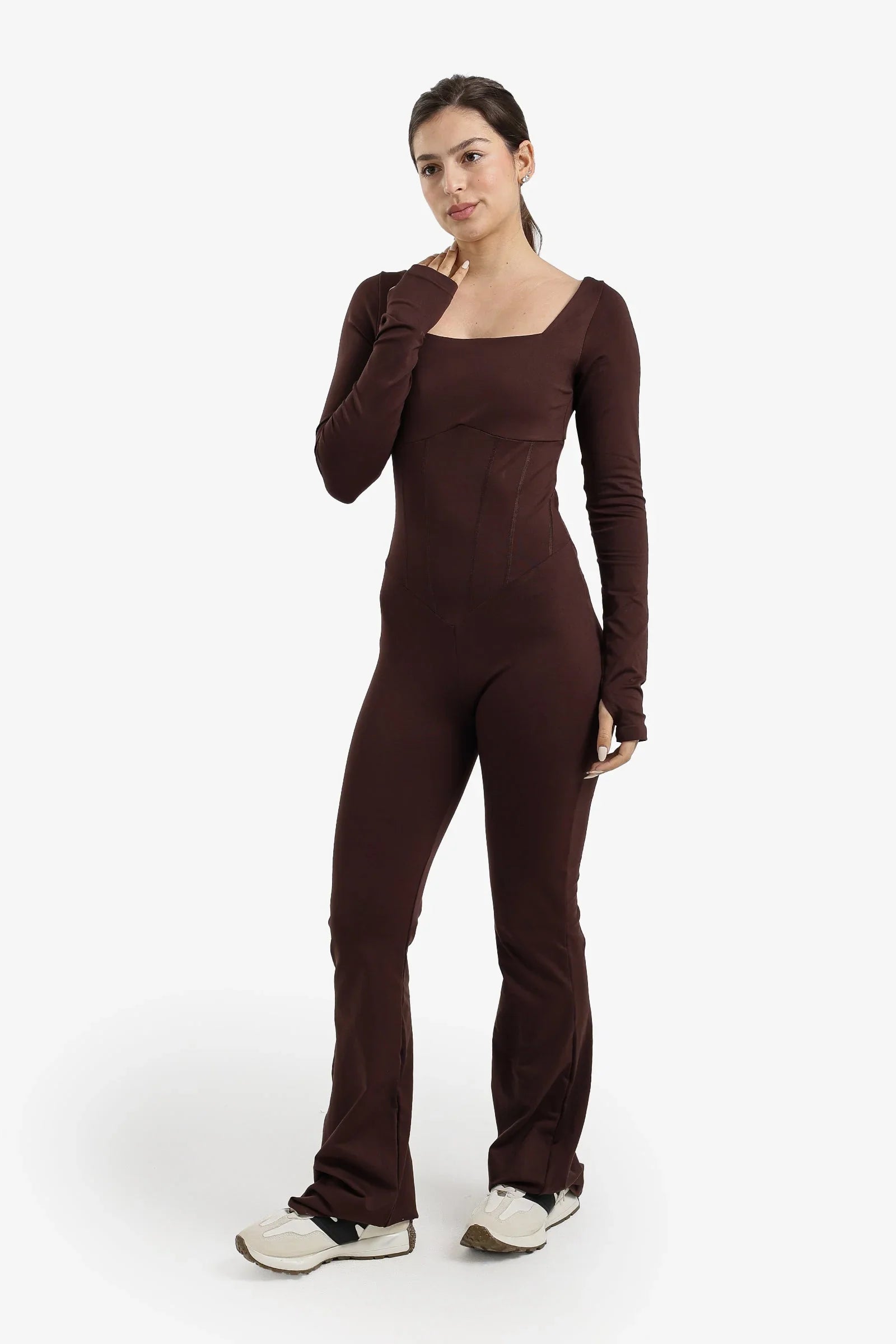 Carina - Square-Neck Jumpsuit 2