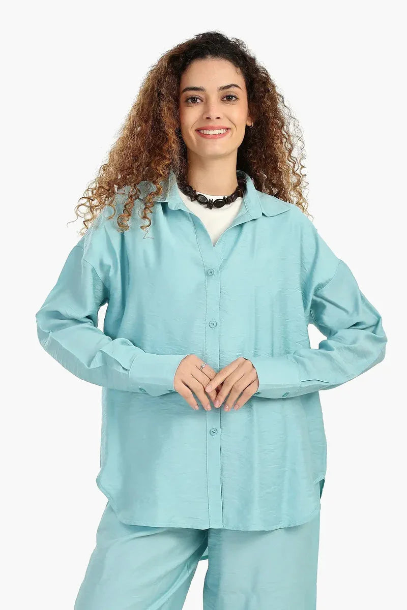 Carina - Dropped Shoulder Lounge Shirt 3