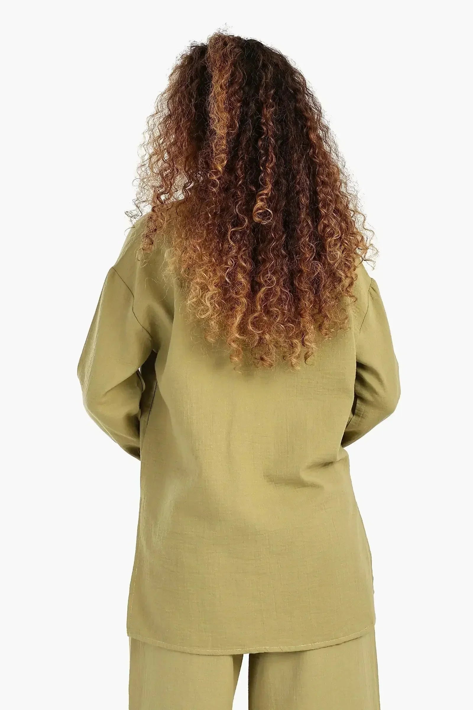 Carina - Button-Up Lounge Shirt 1