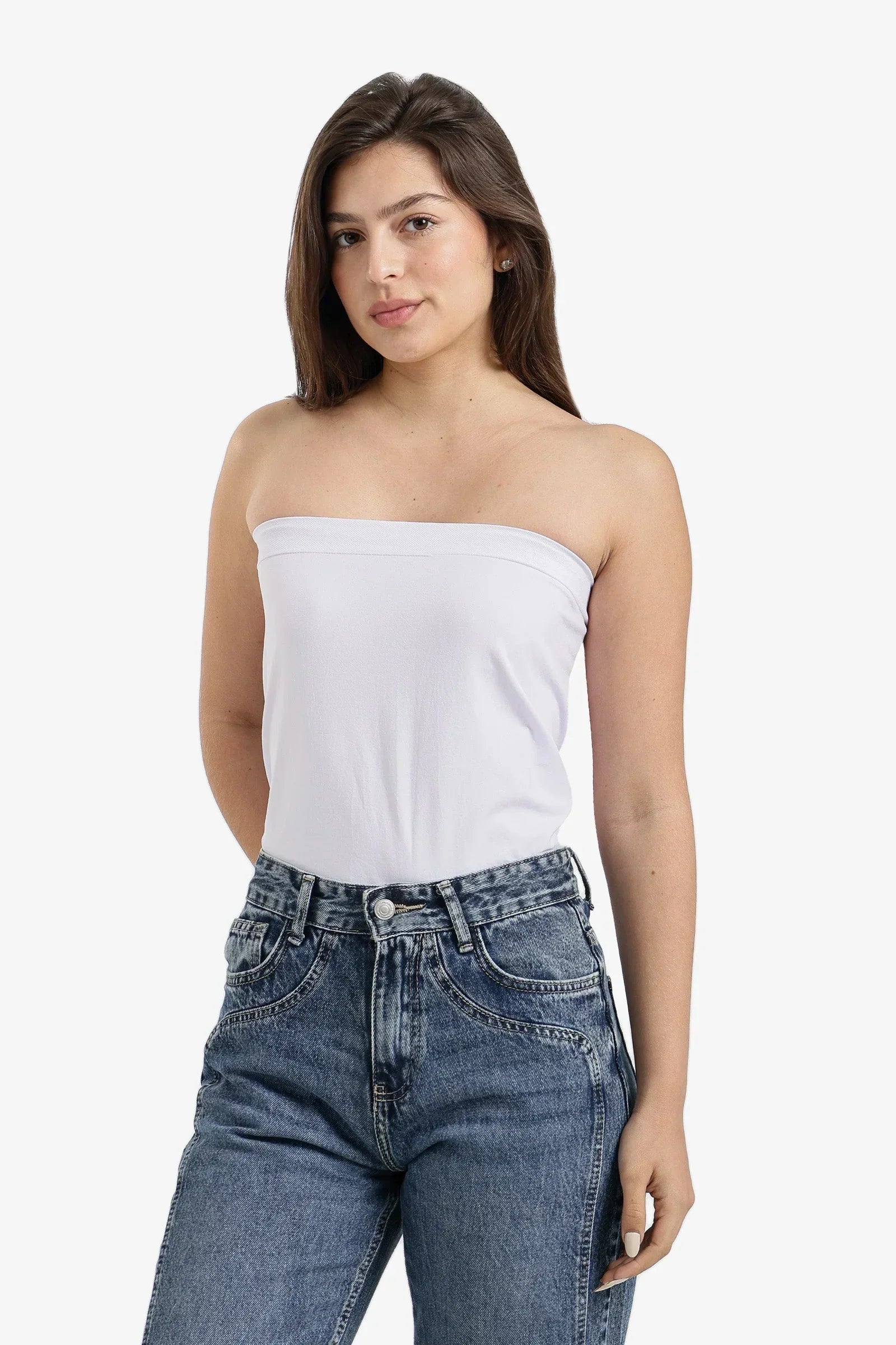 Carina - Strapless Long Tube Top 1