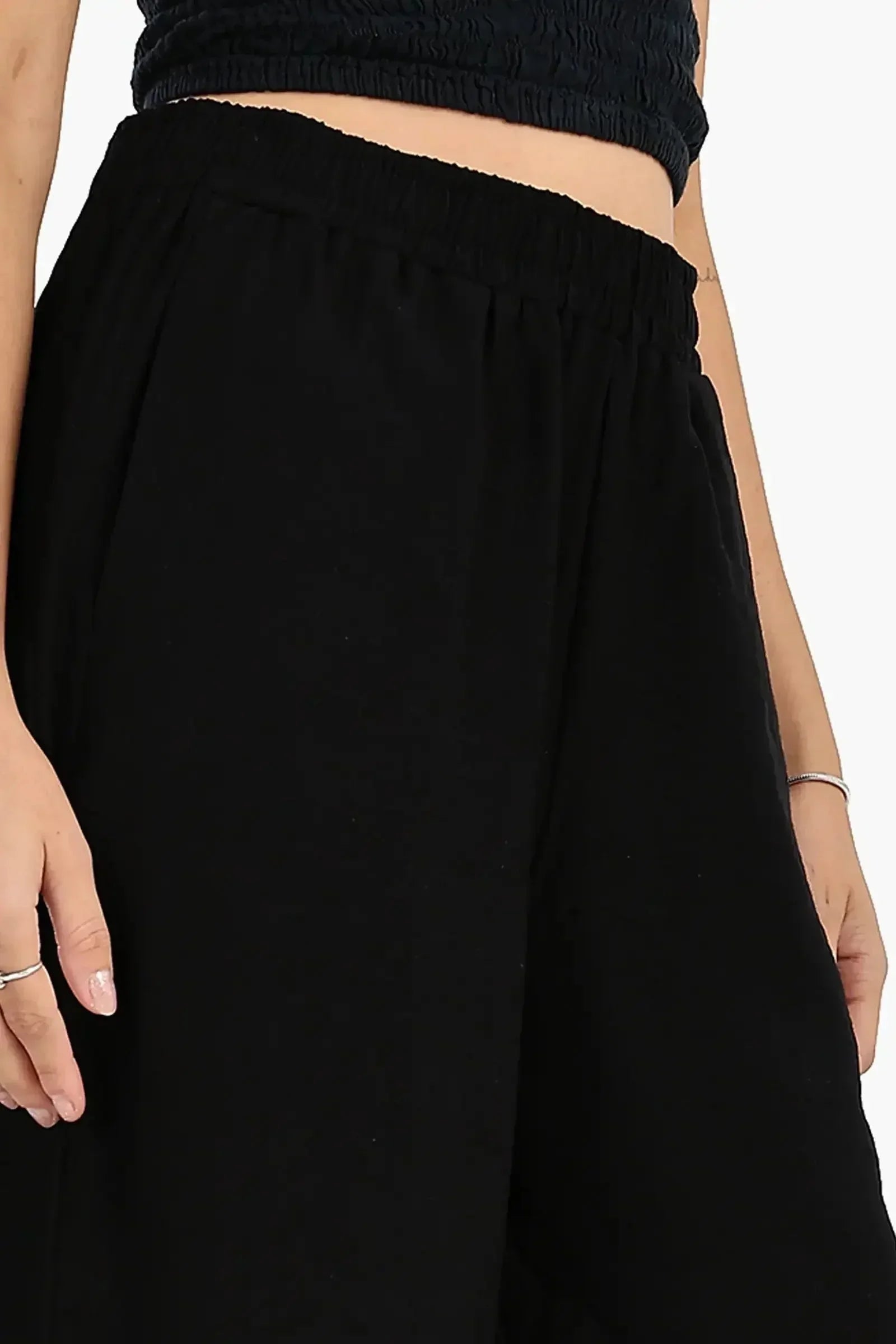 Carina - Relaxed Fit Solid Pants 2
