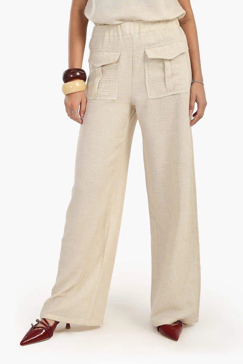 Carina - Pants with Front Flap Pockets 2