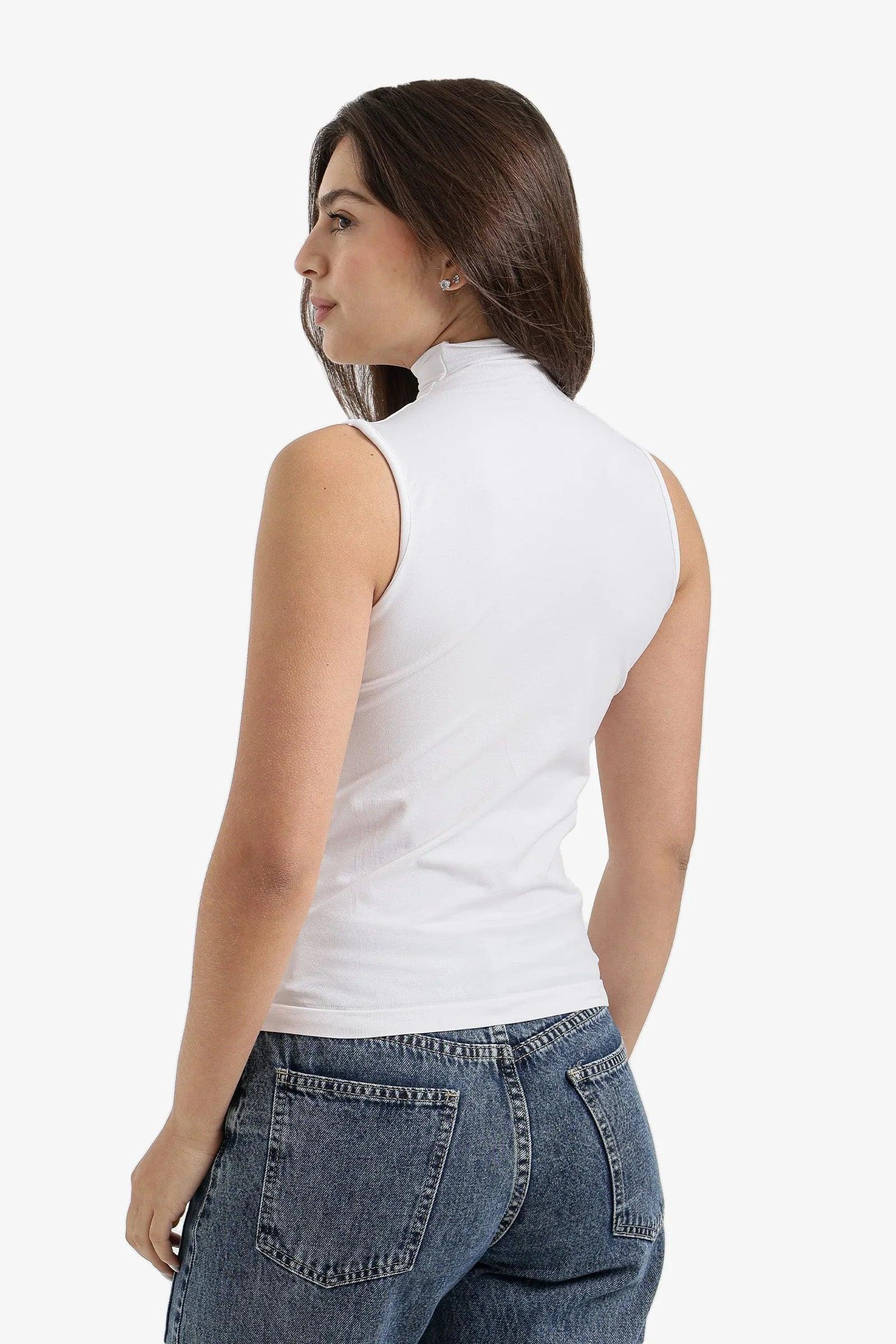 Carina - Sleeveless High Neck Top 6