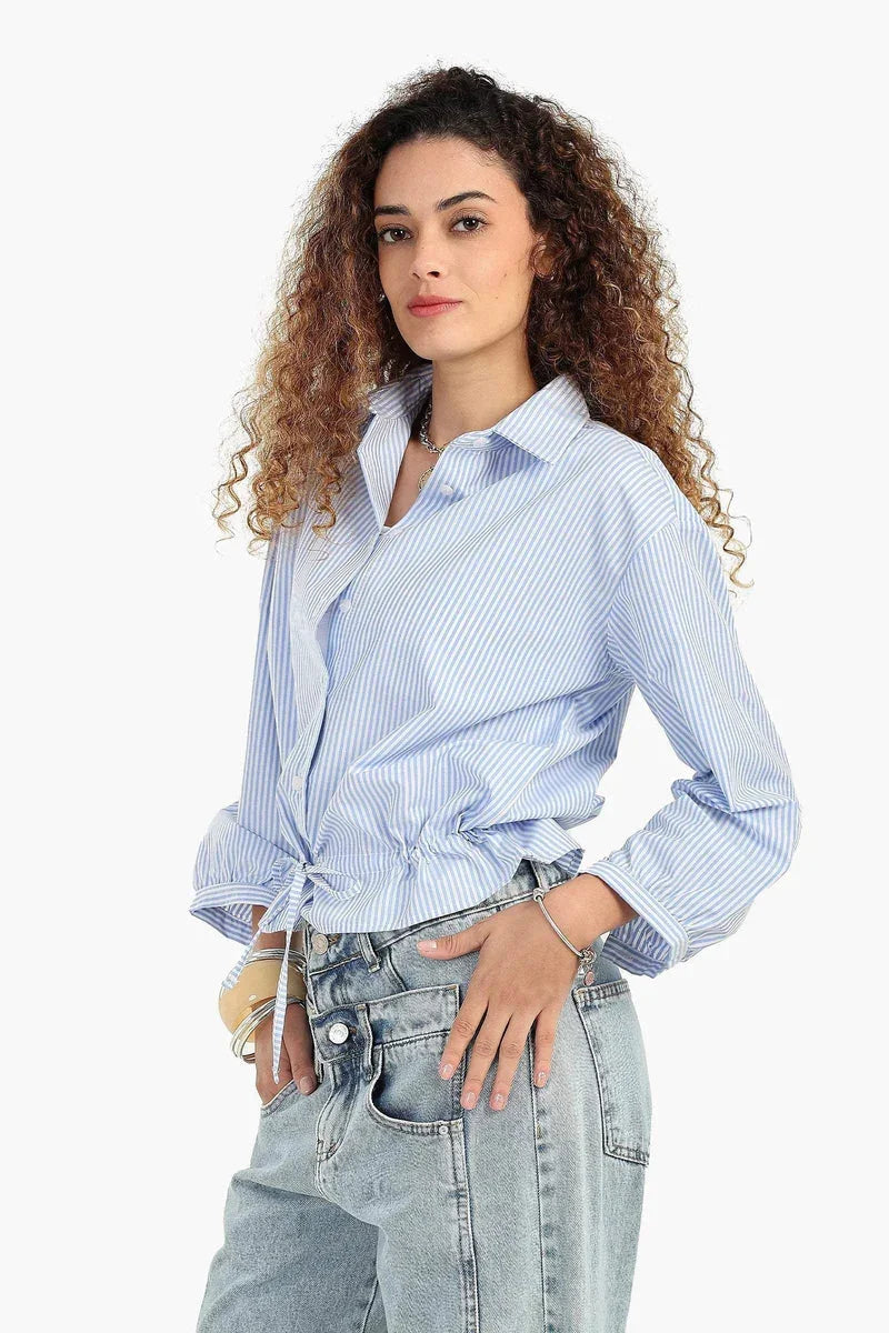 Carina - Relaxed Fit Striped Shirt 2