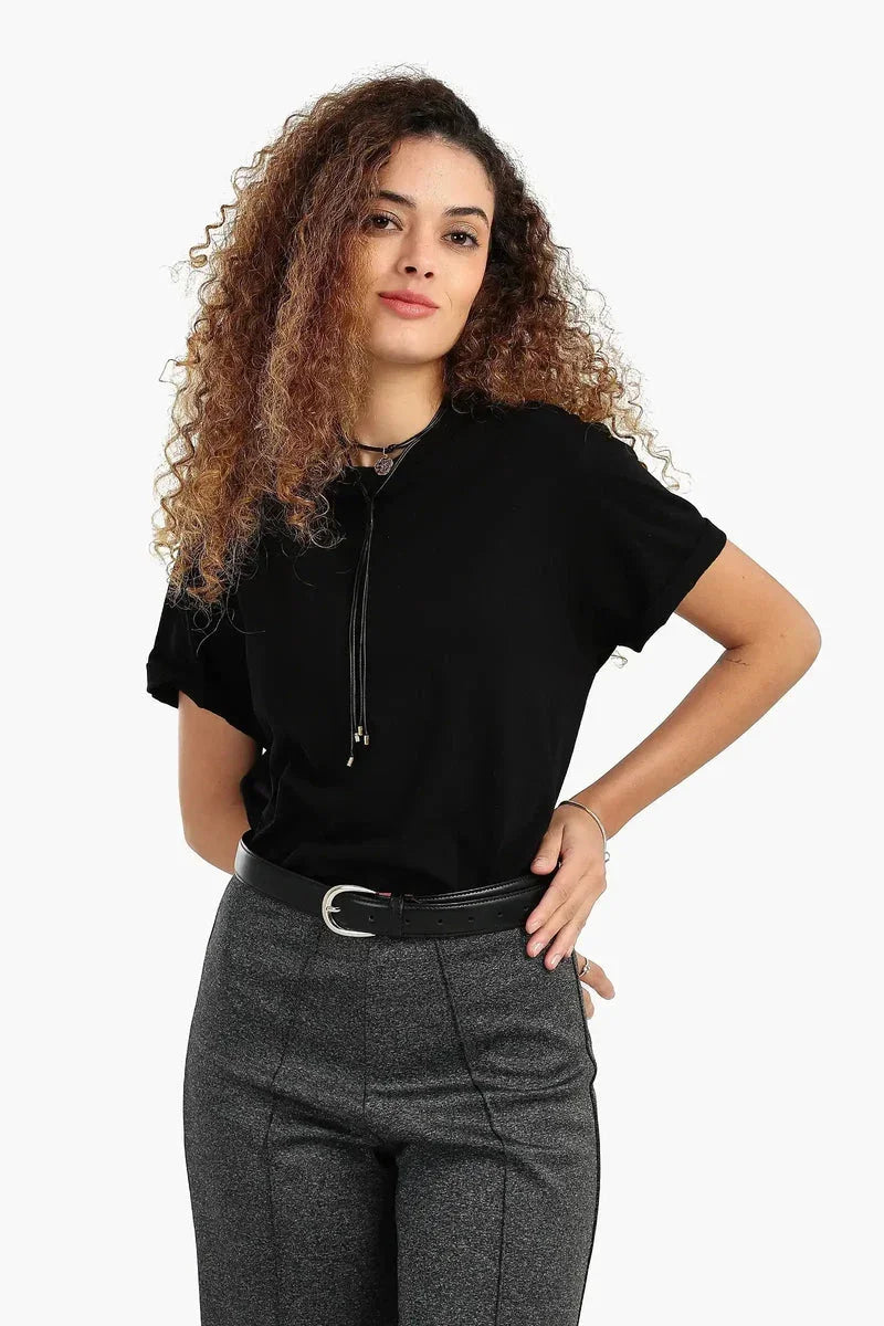 Carina - Relaxed Fit Cotton T-Shirt 1