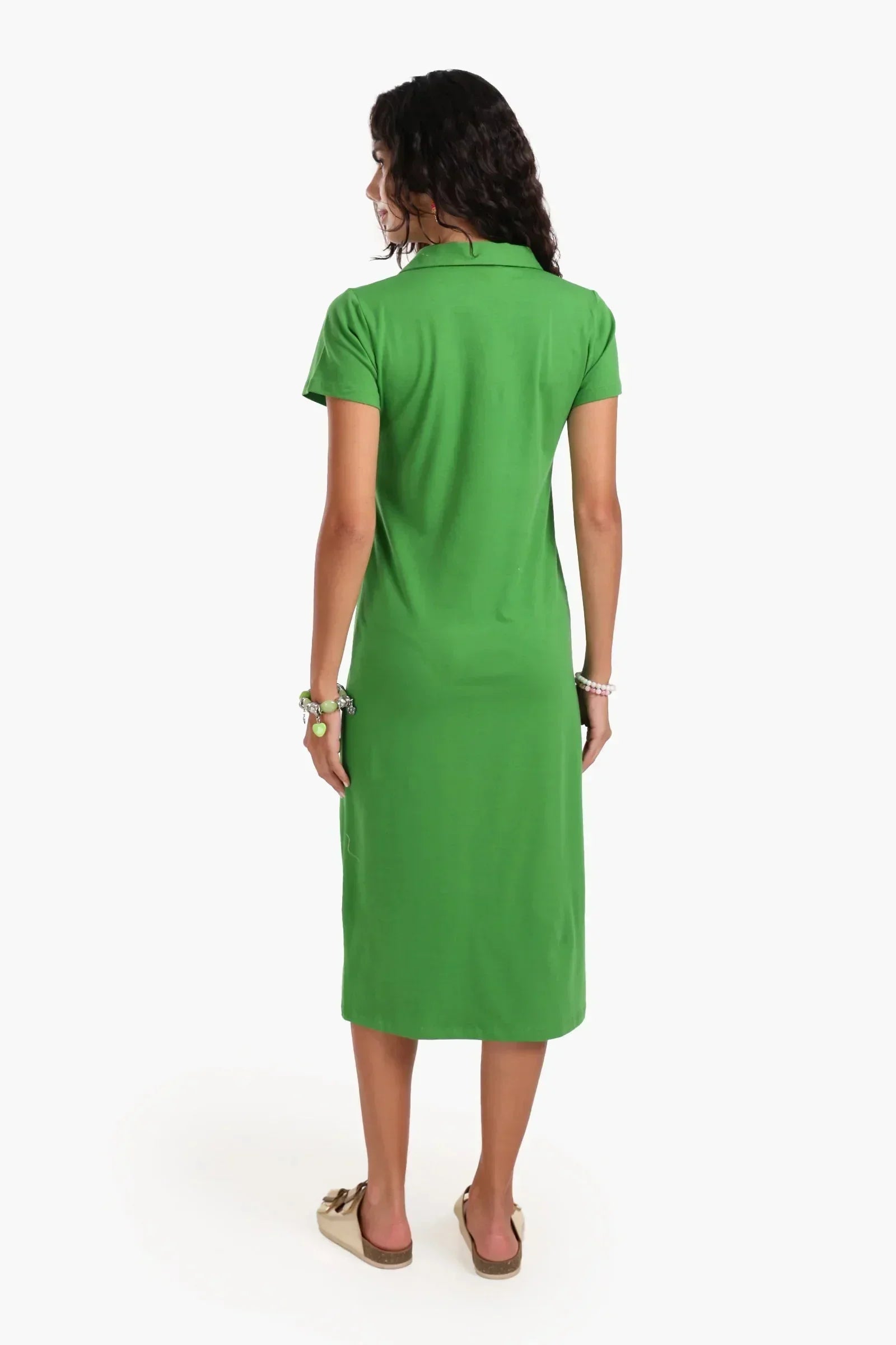 Carina - Polo Neck Midi Dress 3
