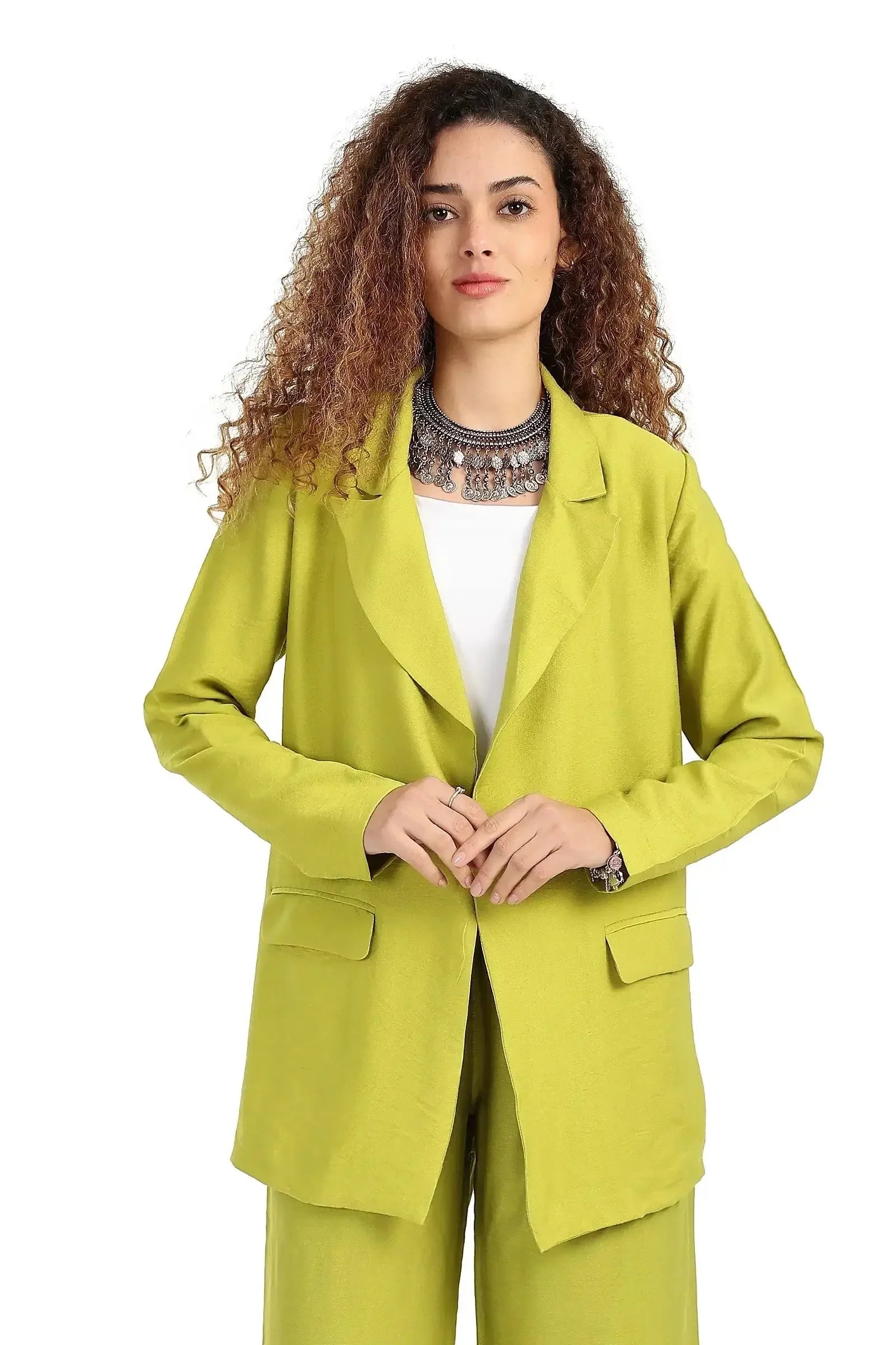 Carina - Notch Collar Lounge Blazer 1