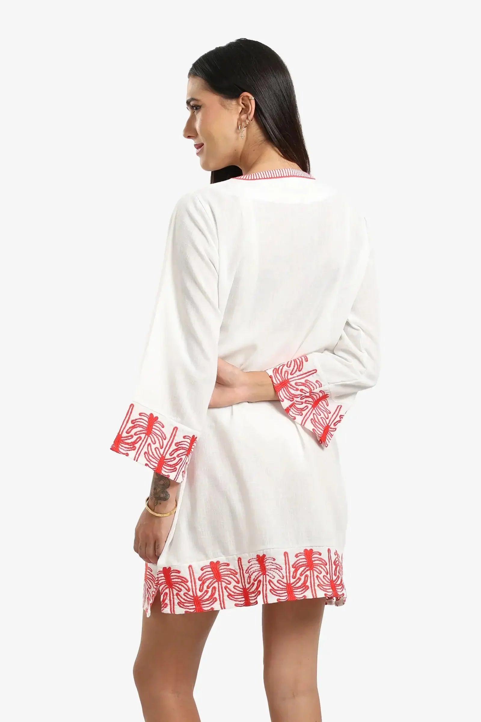 Carina - Flowy Beach Cover-Up Dress 2