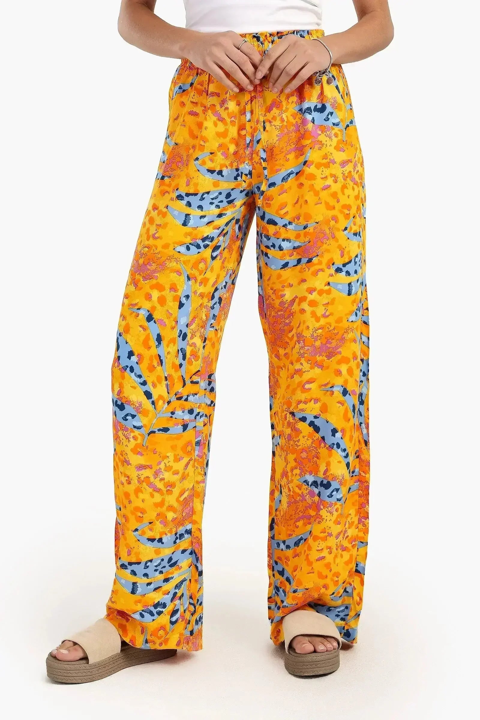 Carina - Casual Printed Pants 1