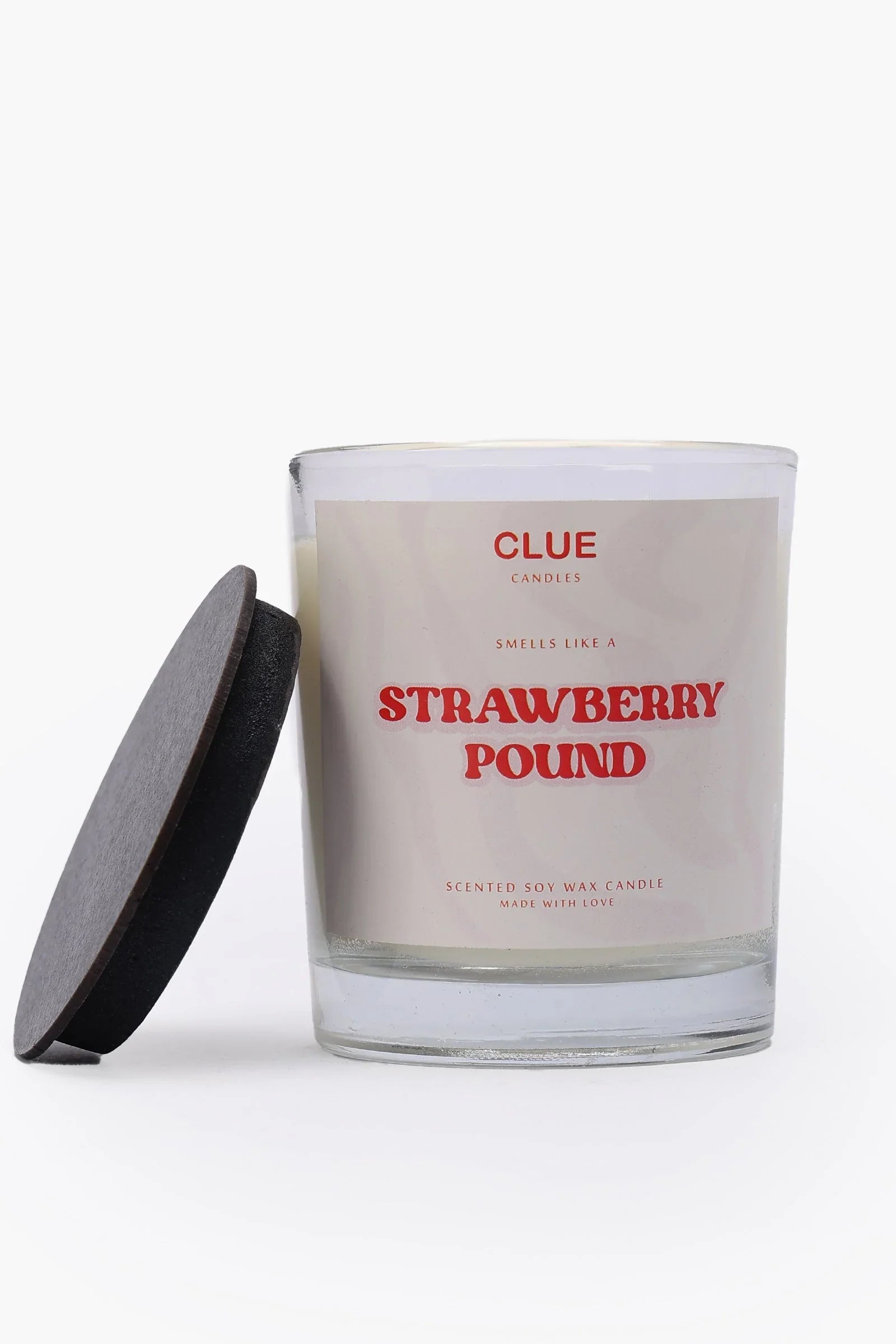 Clue - Strawberry Pound Candle Jar - 150g 1