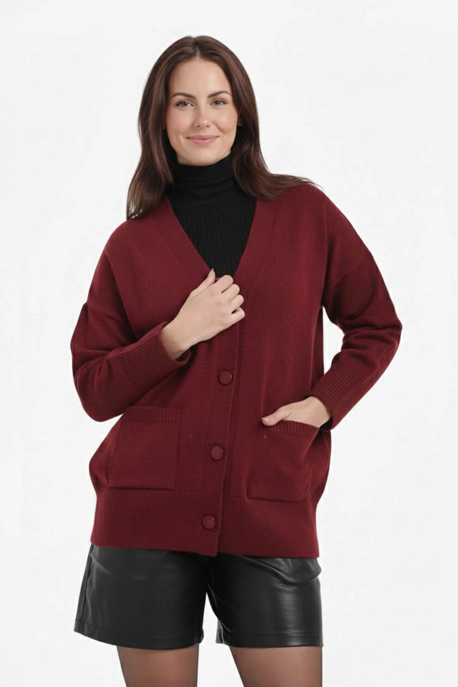 Carina - V-Neck Lounge Cardigan 1