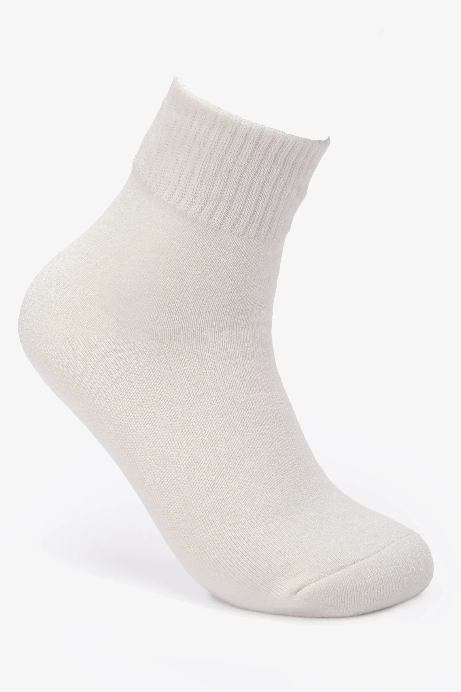 Clue - Ribbed Ankle Band Socks - 1 Pair 1