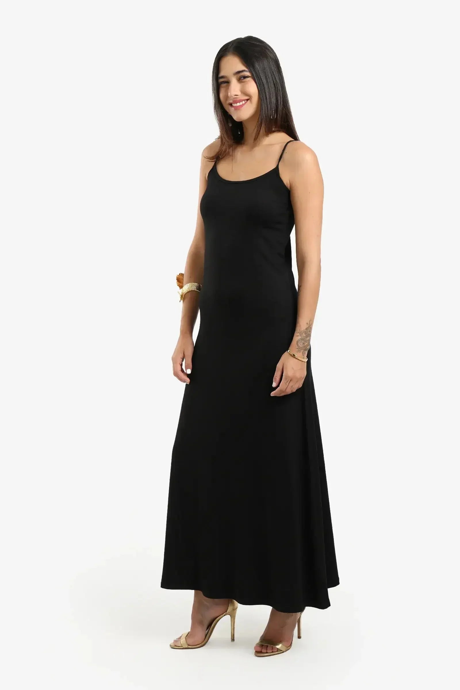 Carina - Strappy Regular Maxi Dress 10