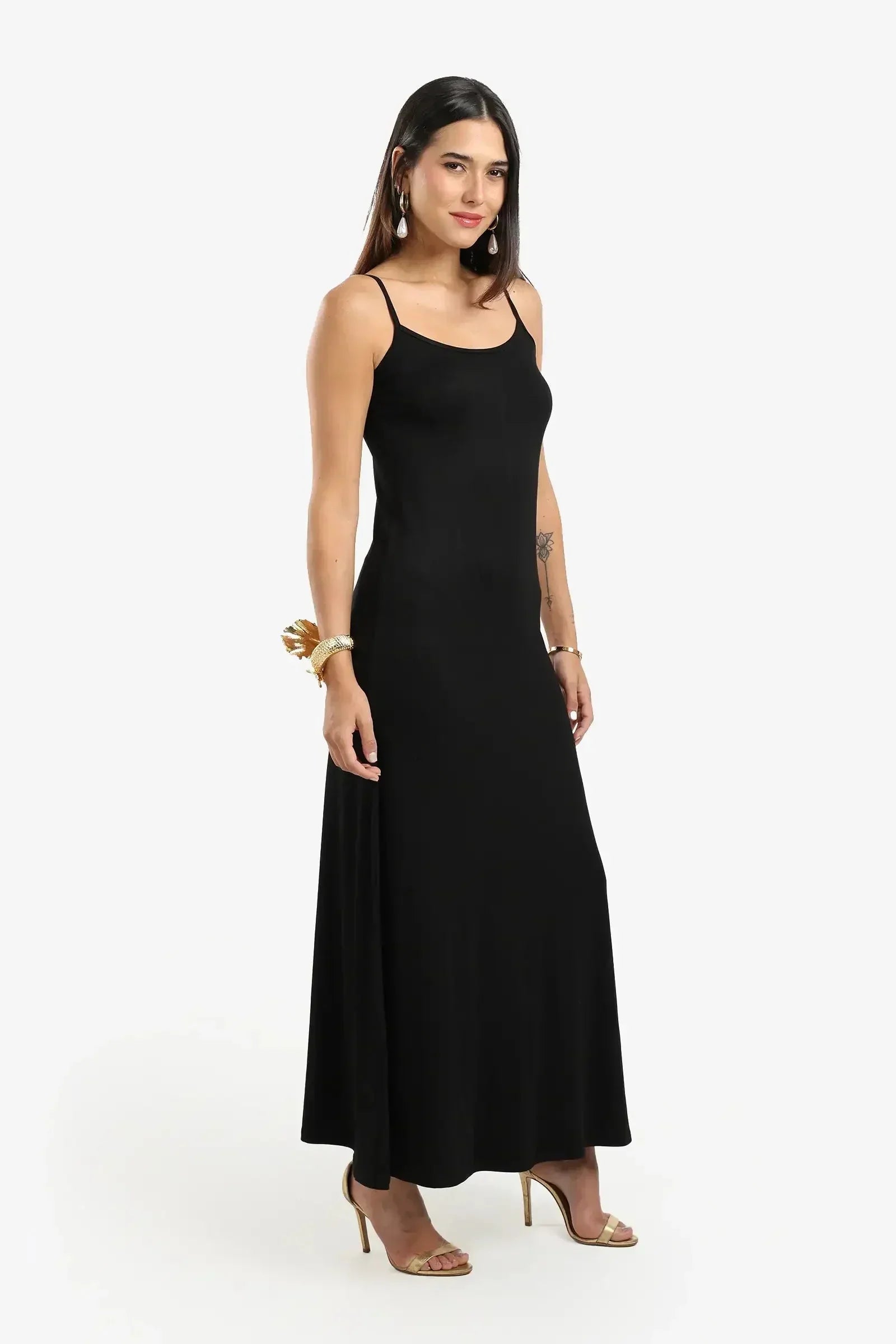 Carina - Strappy Regular Maxi Dress 15