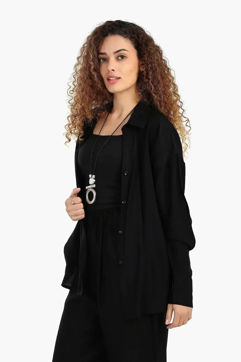 Carina - Dropped Shoulder Lounge Shirt 4