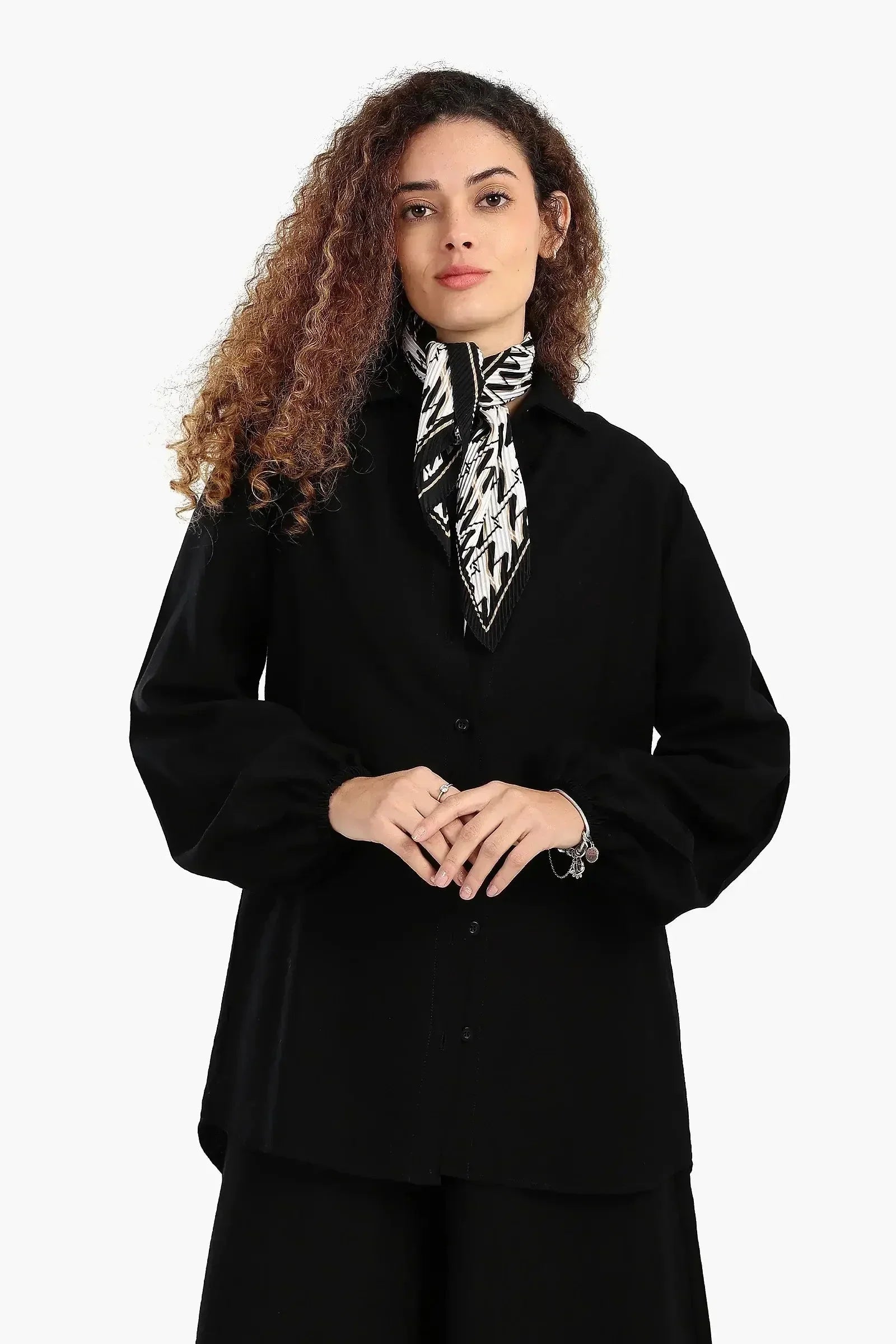 Carina - Linen Long Sleeves Shirt 11