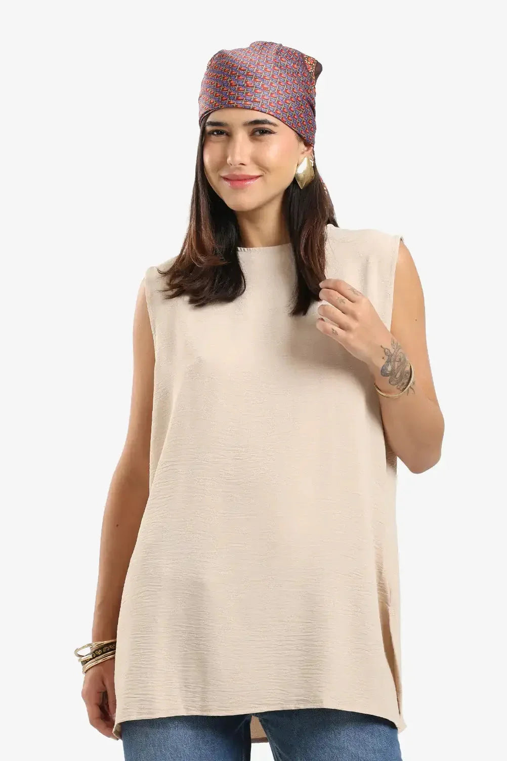 Carina - Relaxed Fit Basic Blouse 8