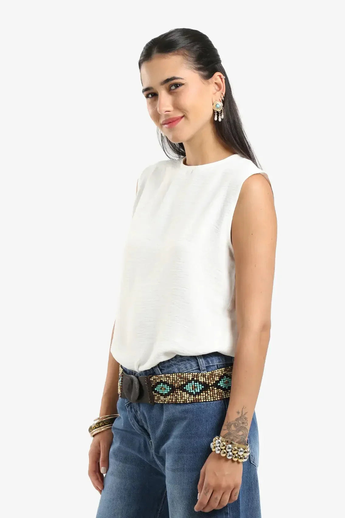 Carina - Relaxed Fit Basic Blouse 2