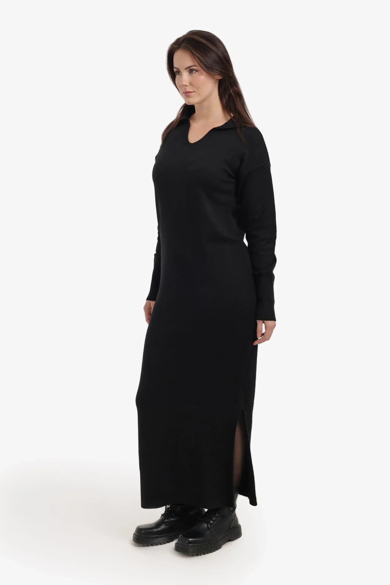 Carina - Knit Midi Lounge Dress 8
