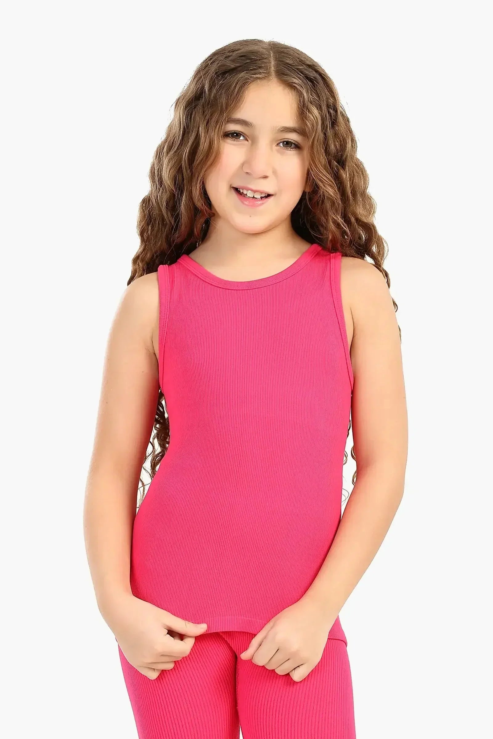 Carina - Girly Ribbed Tank Top 17