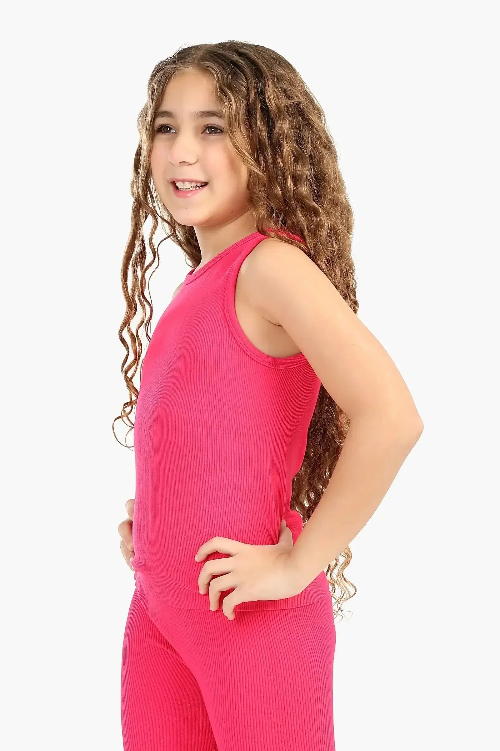 Carina - Girly Ribbed Tank Top 18