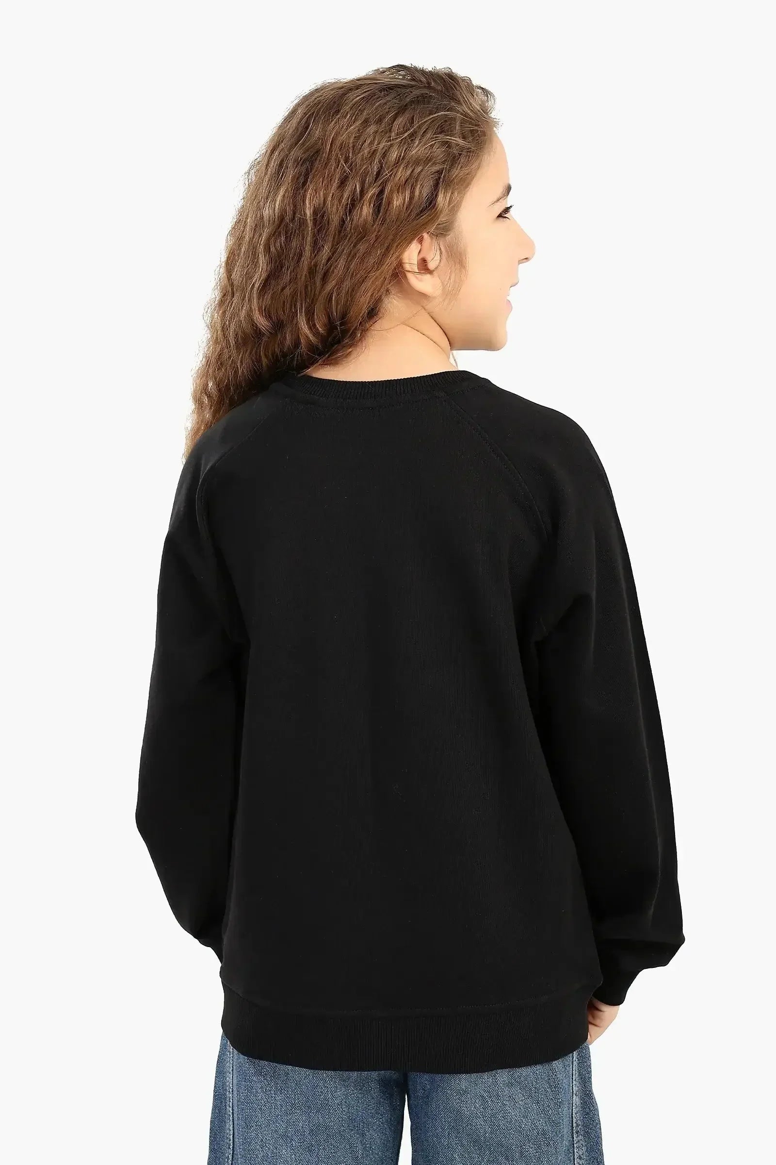 Carina - Girly Cozy Crew Neck Sweatshirt 3