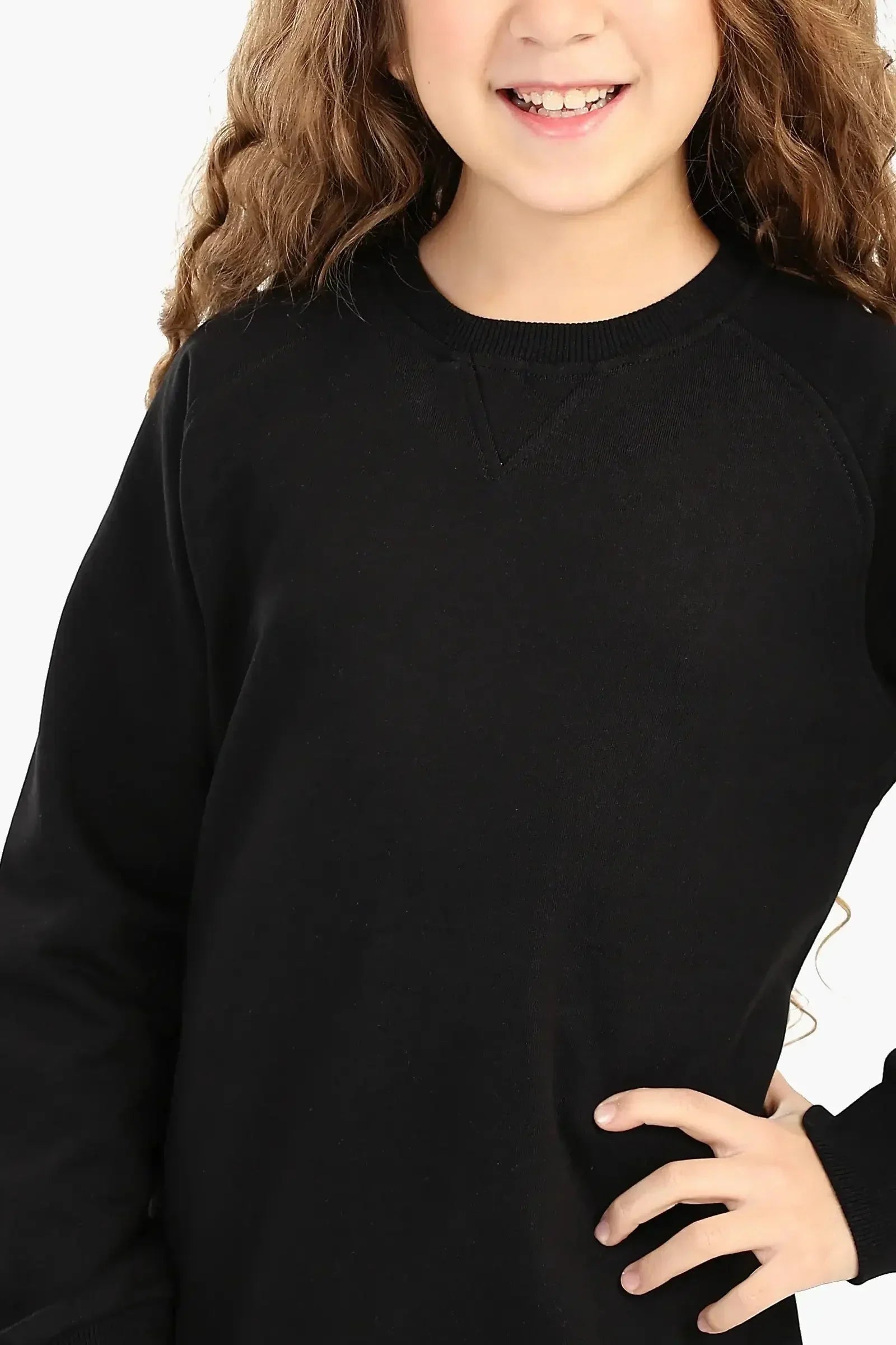 Carina - Girly Cozy Crew Neck Sweatshirt 4