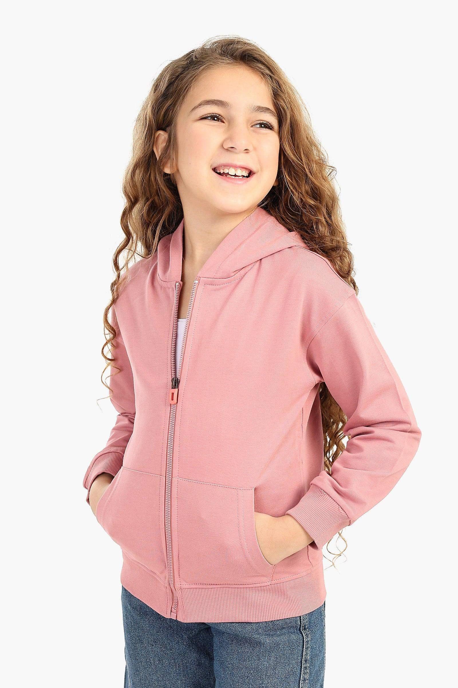 Carina - Girly Hooded Zip-Up Sweatshirt 6