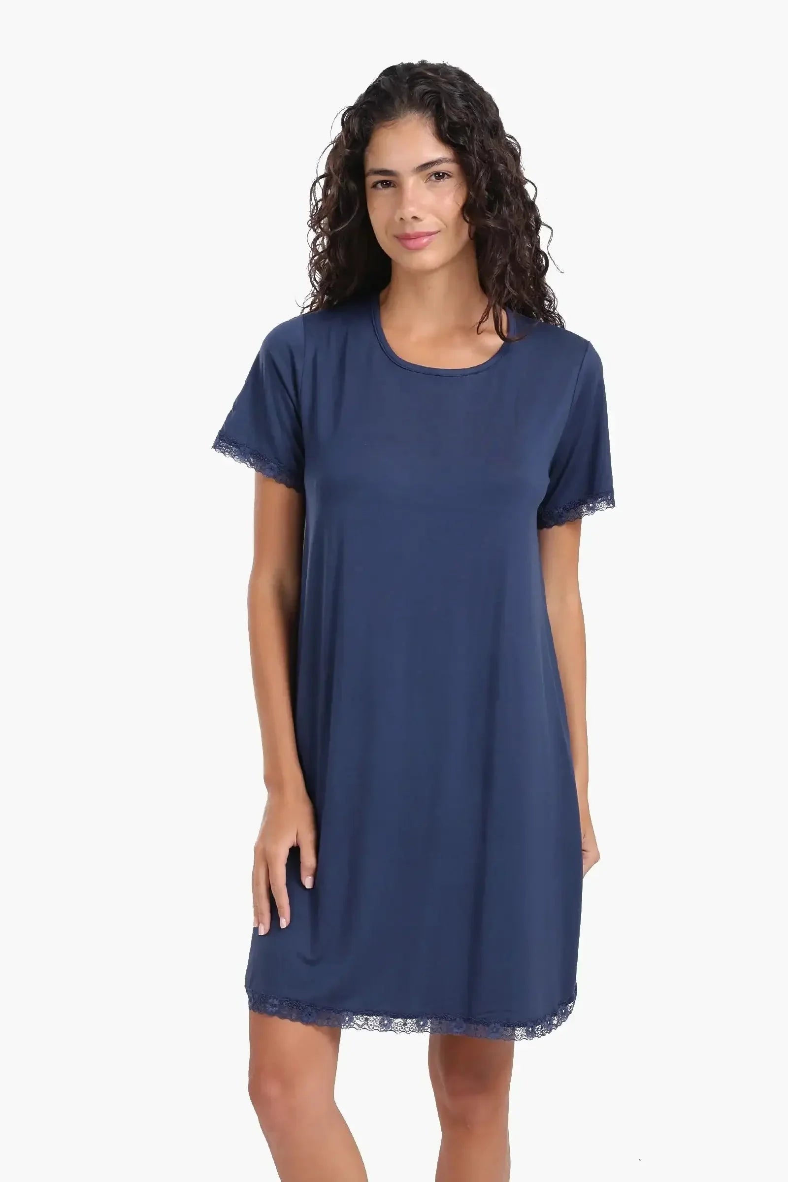 Carina - Lightweight Nightgown with Lace 4